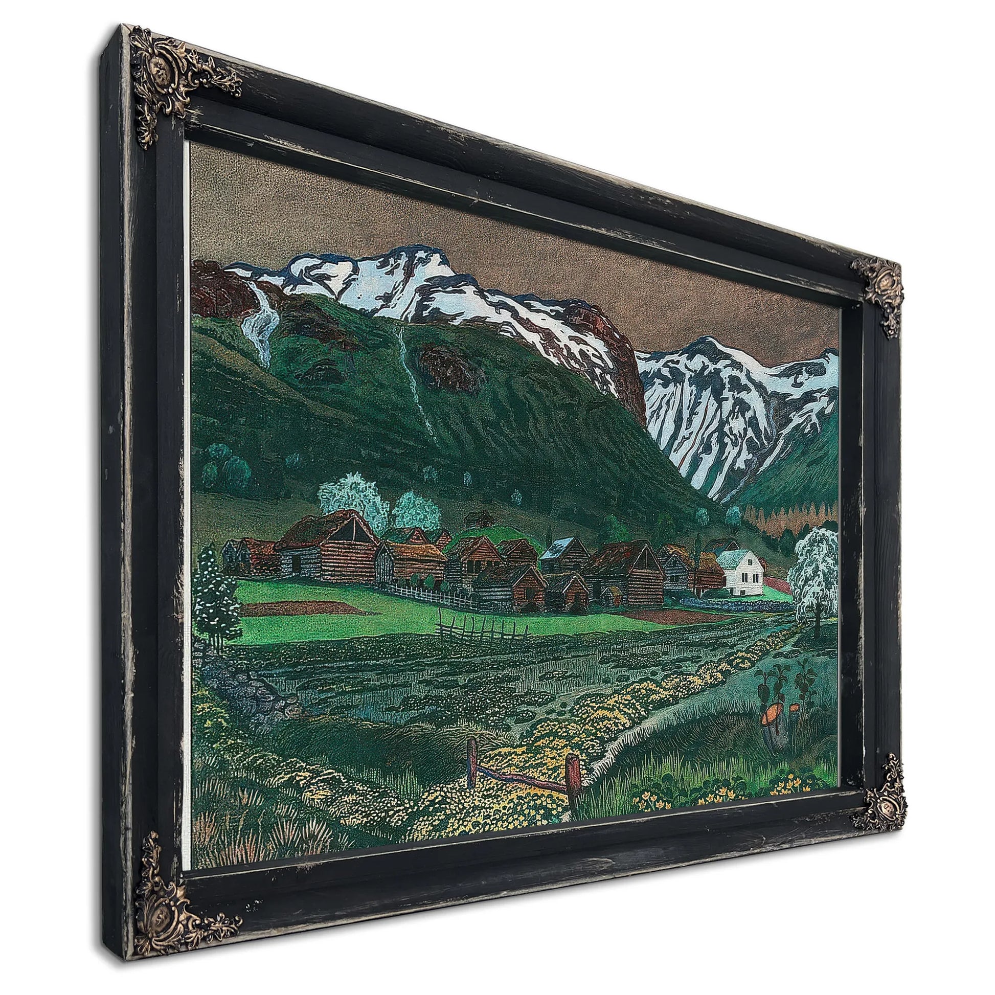 Marsh Marigold Night 2 By Nicolai Astrup Fine Art Print