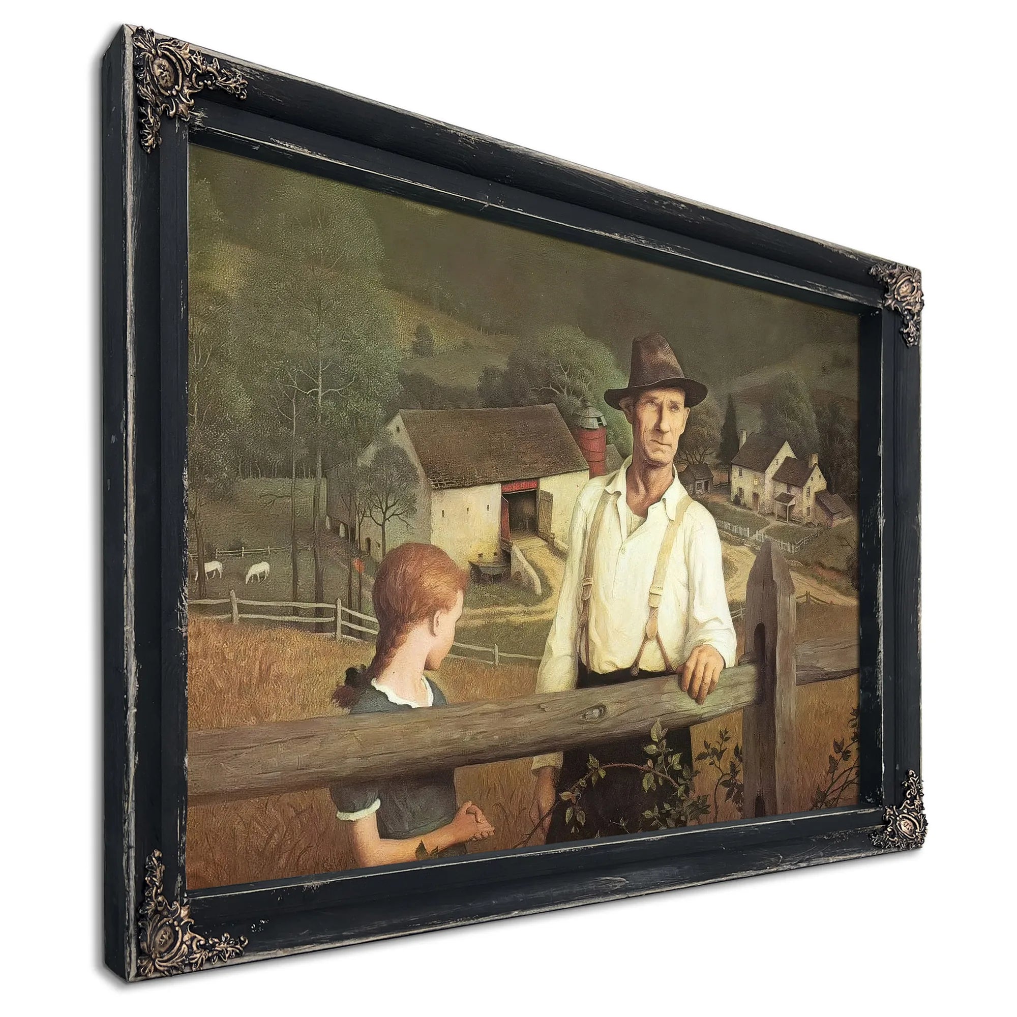 Nightfall By NC Wyeth Fine Art Print