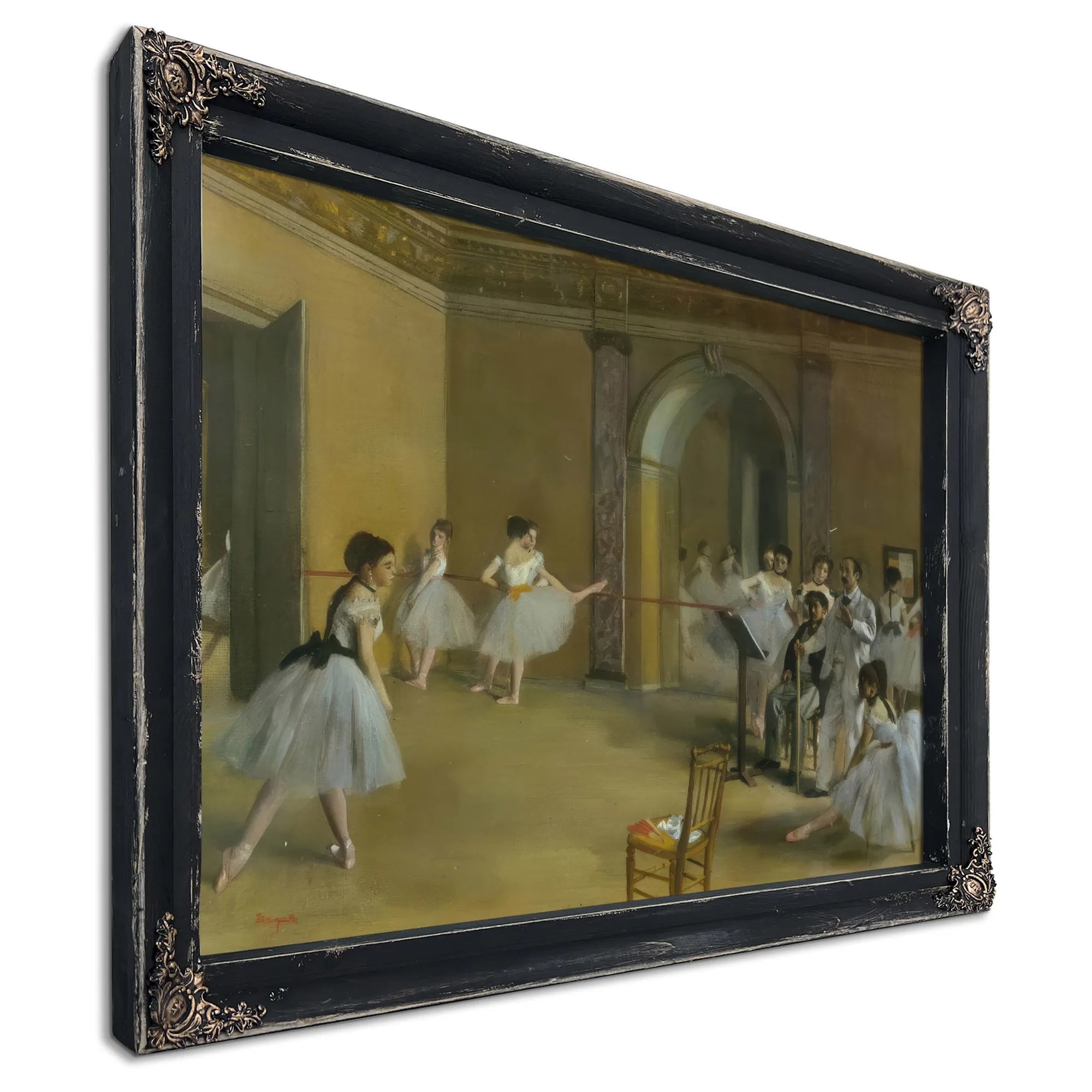 The Dance Foyer At The Opera By Edgar Degas Fine Art Print
