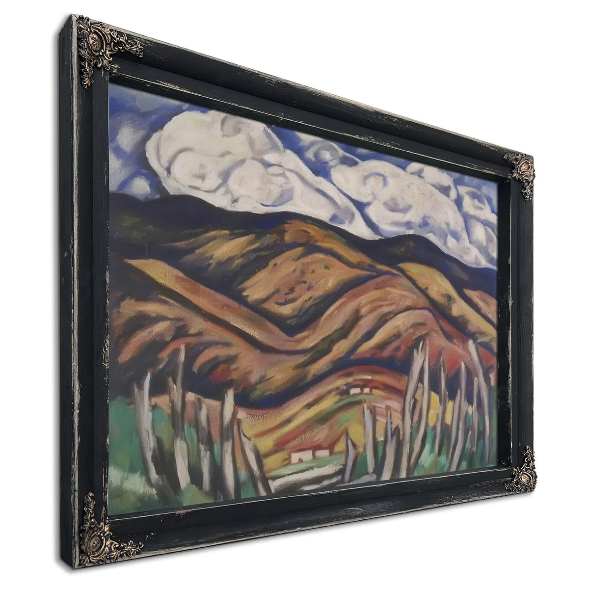 The Last Of New England The Beginning Of New Mexico By Marsden Hartley Fine Art Print