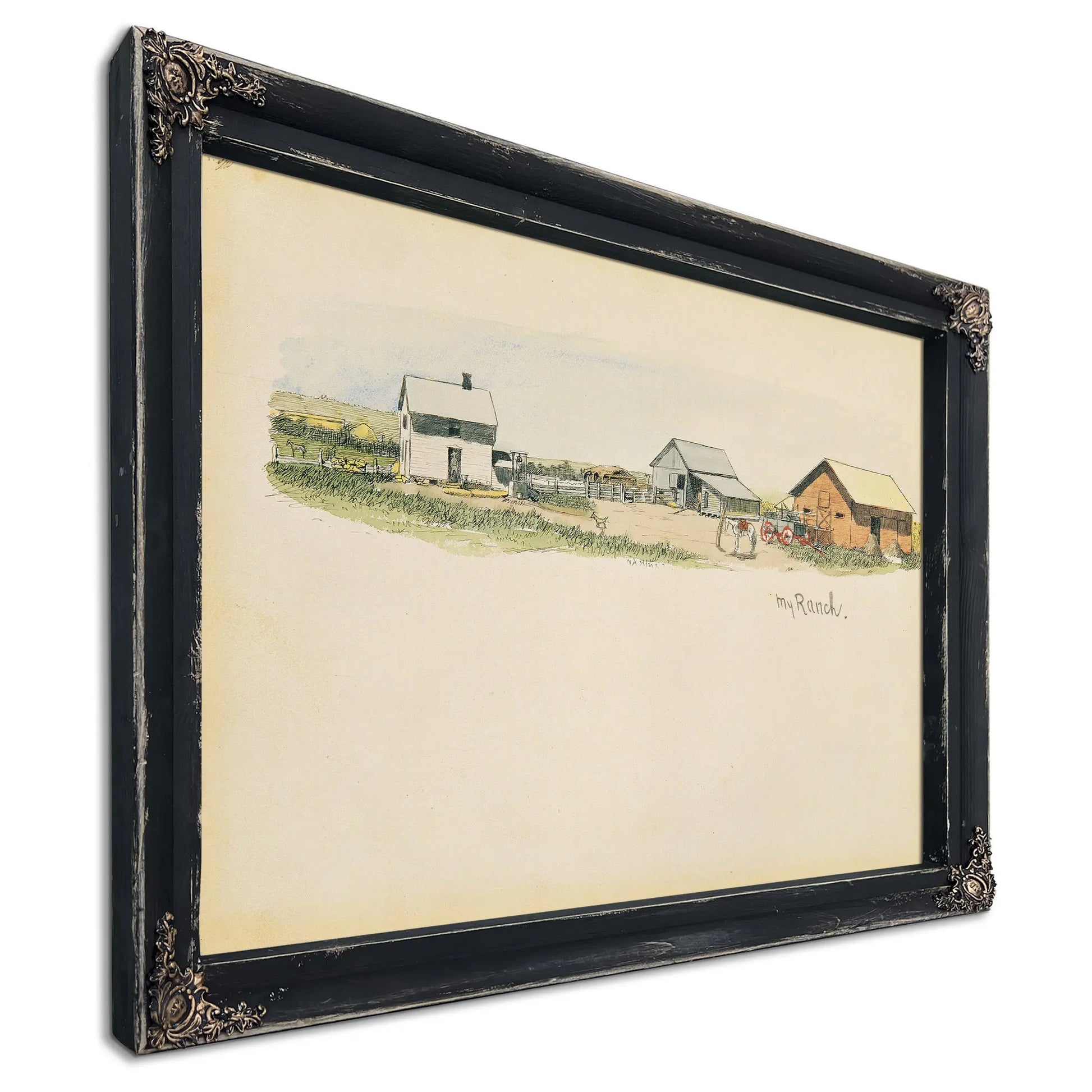 My Ranch by Frederic Remington