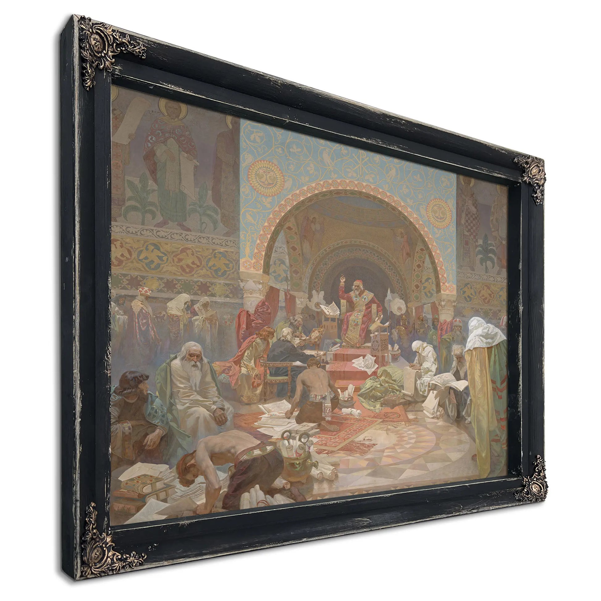 Tsar Simeoni I Of Bulgaria by Alphonse Mucha