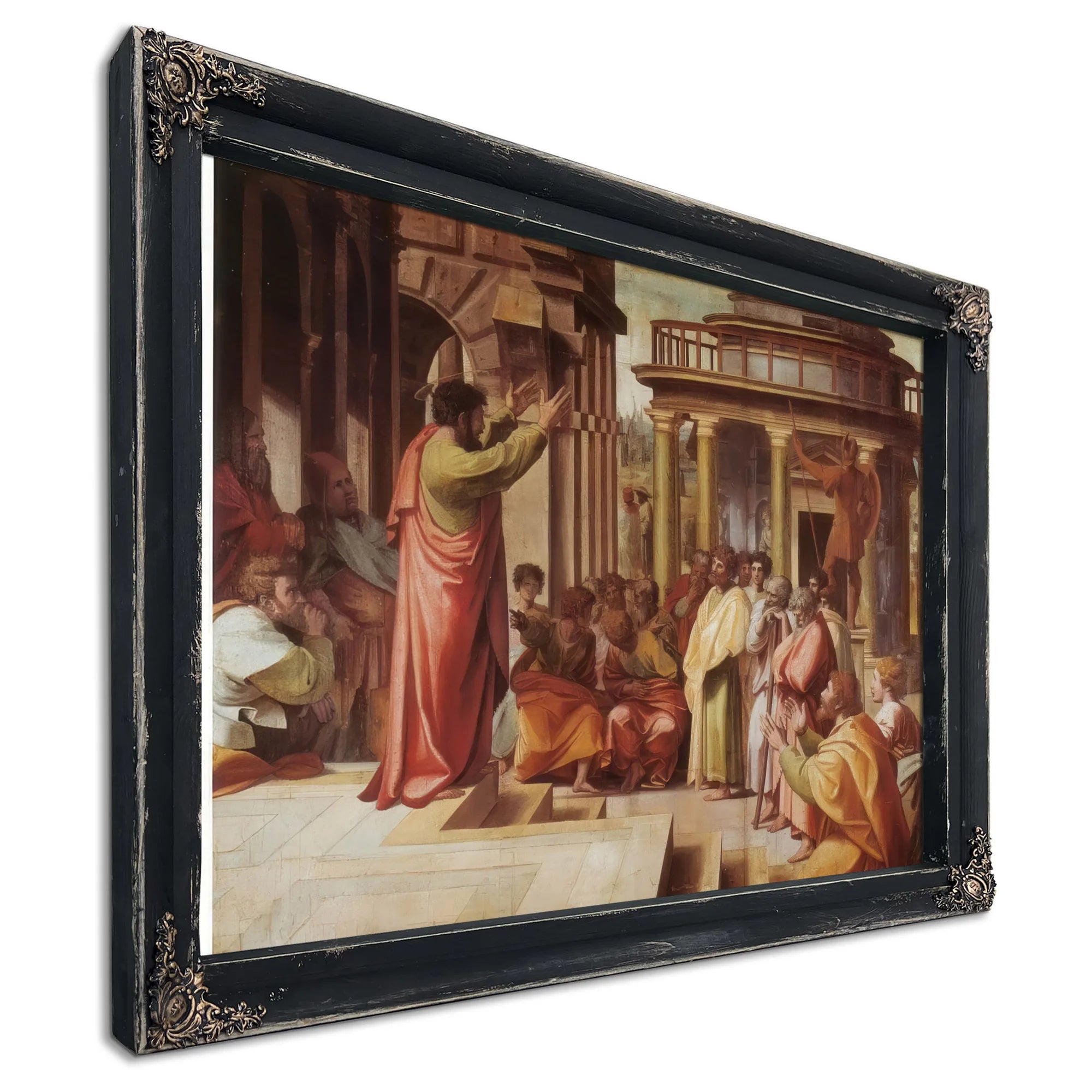 St Paul Preaching To The Athenians Fine Art Print