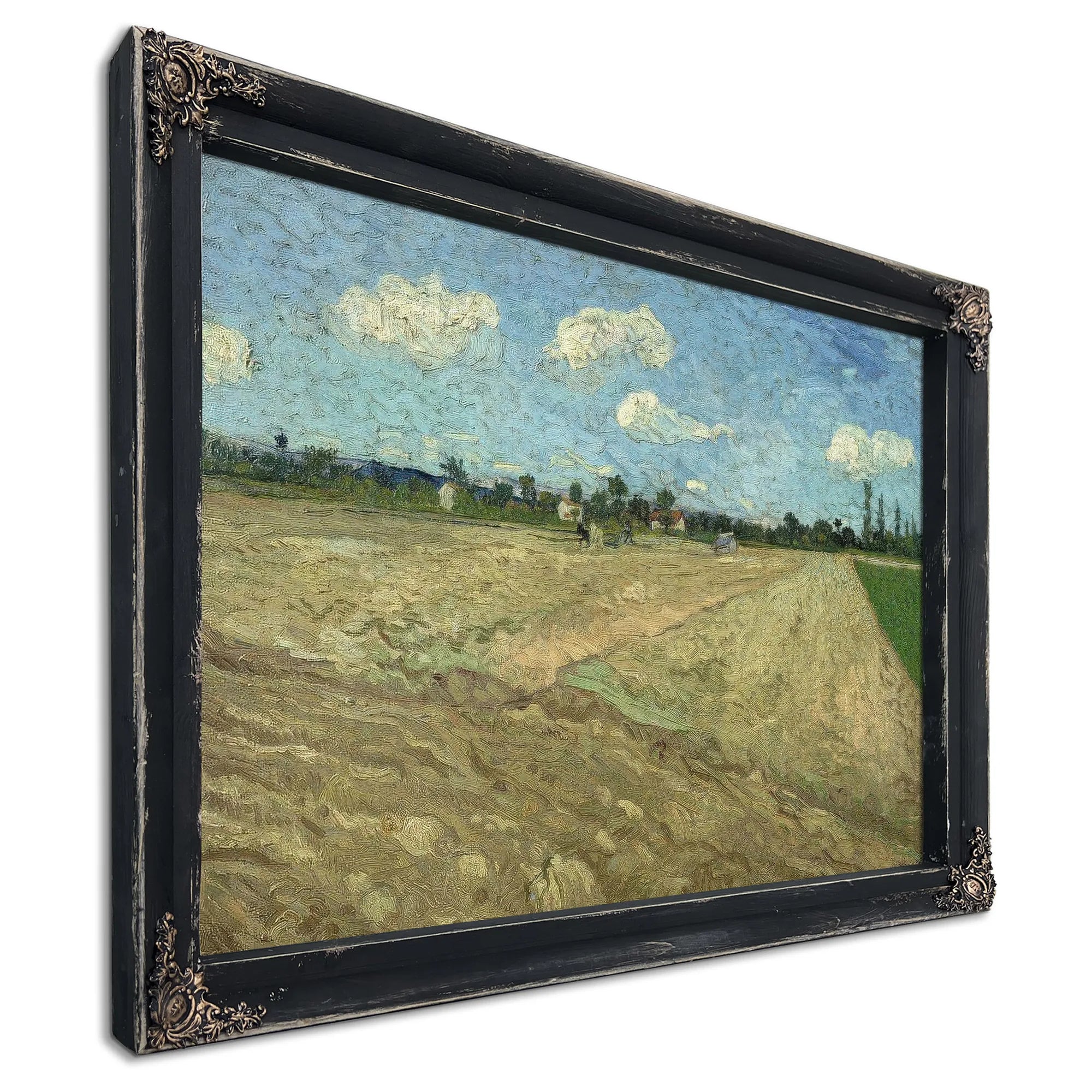 Ploughed Fields ('The Furrows') By Vincent Van Gogh Fine Art Print