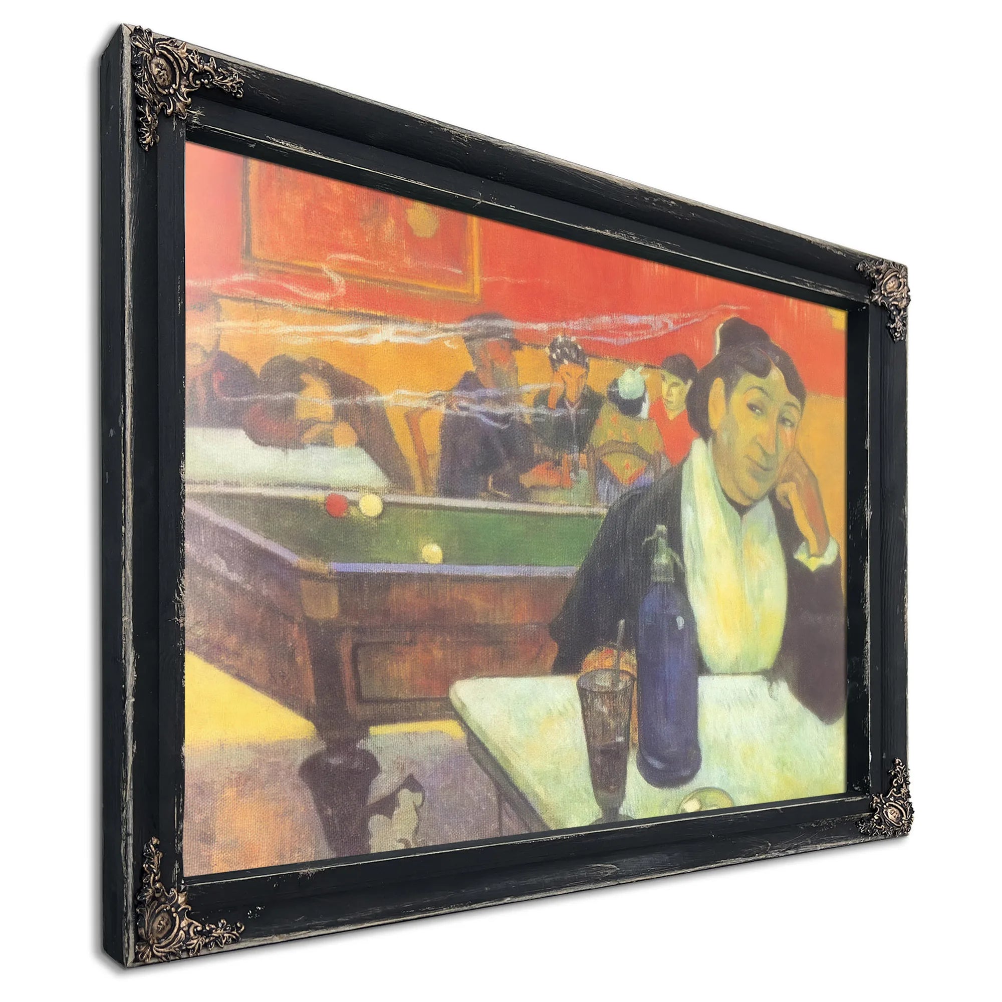 Cafe At Arles By Paul Gauguin Fine Art Print