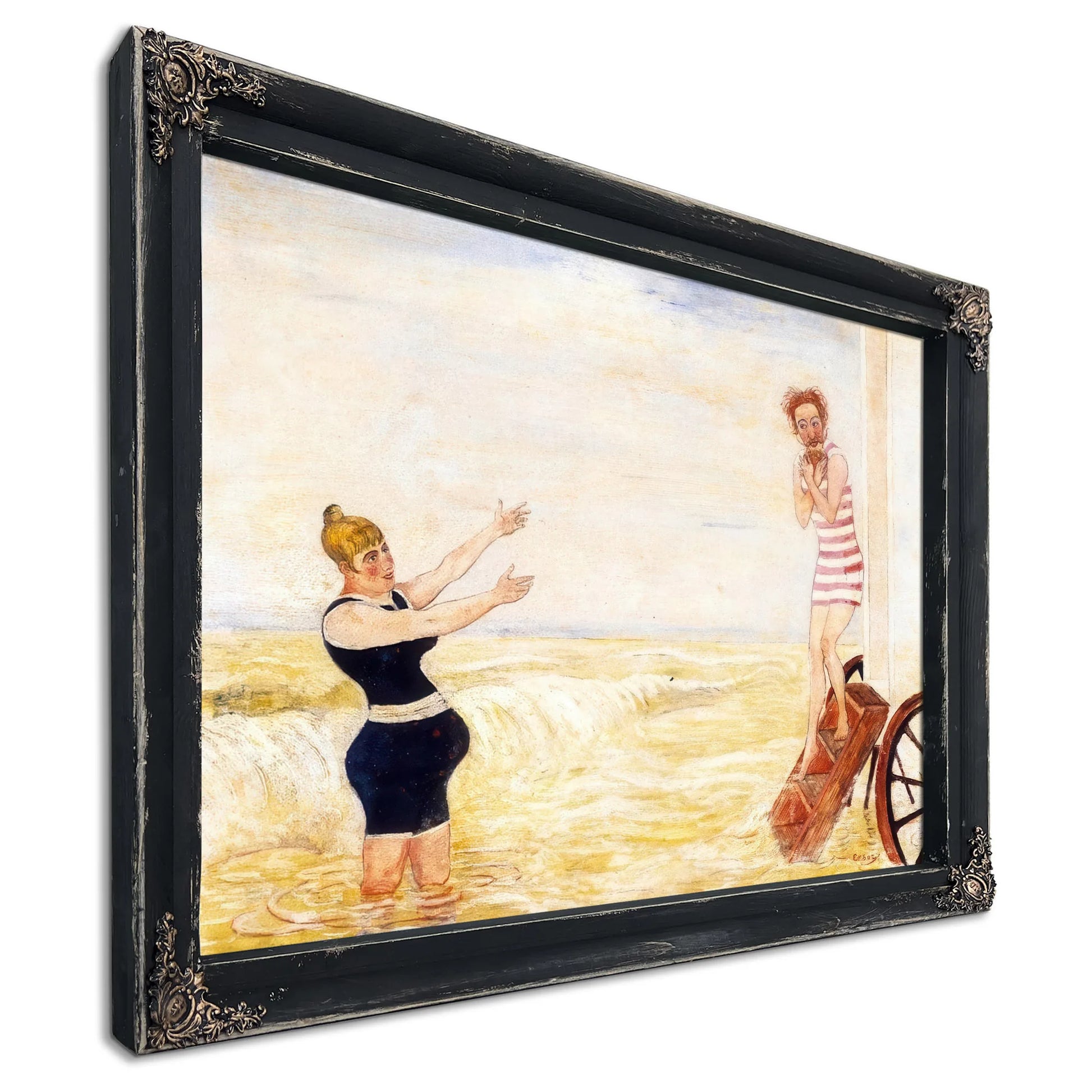 The Call Of The Siren By James Ensor Fine Art Print
