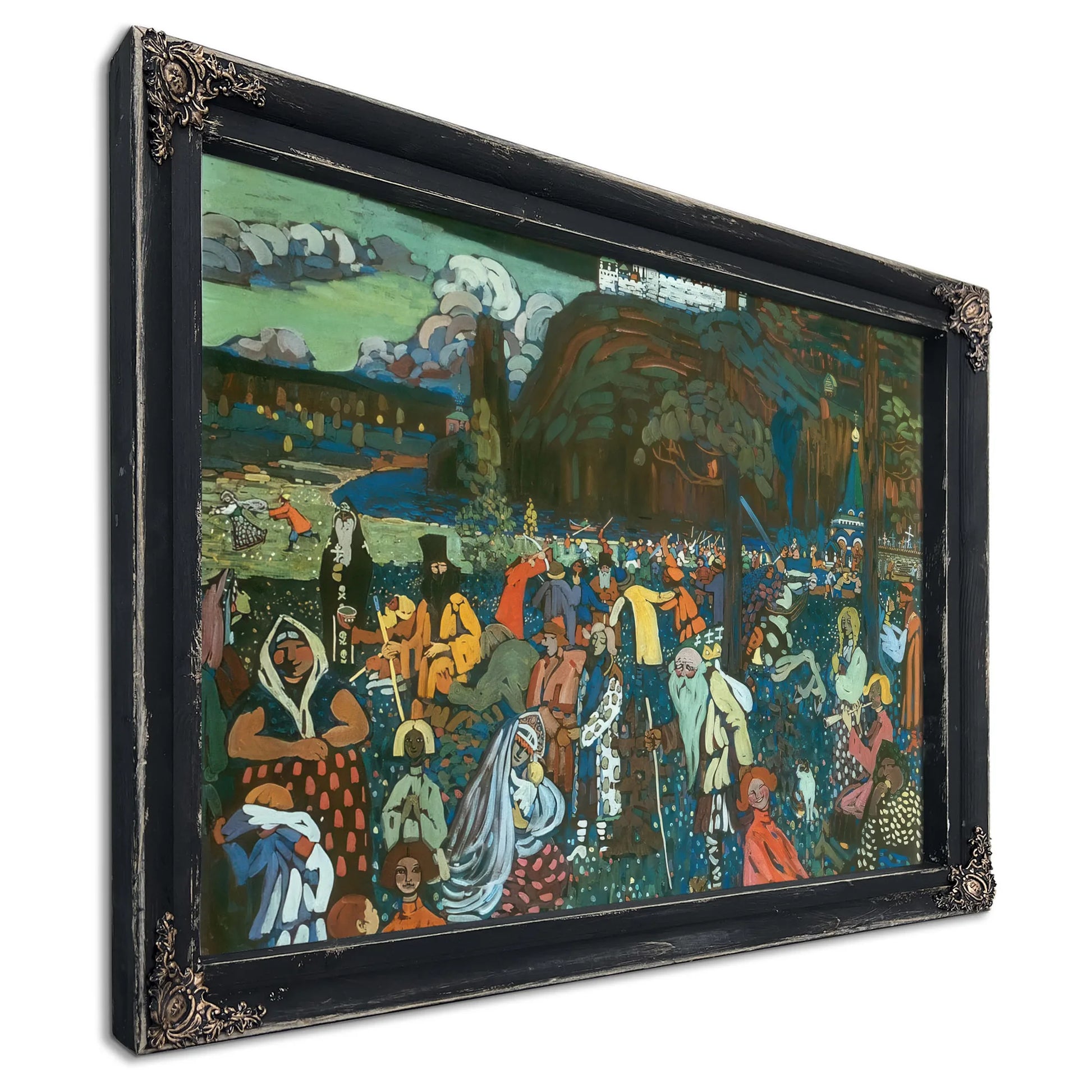 Colourful Life 1907 By Wassily Kandinsky Fine Art Print