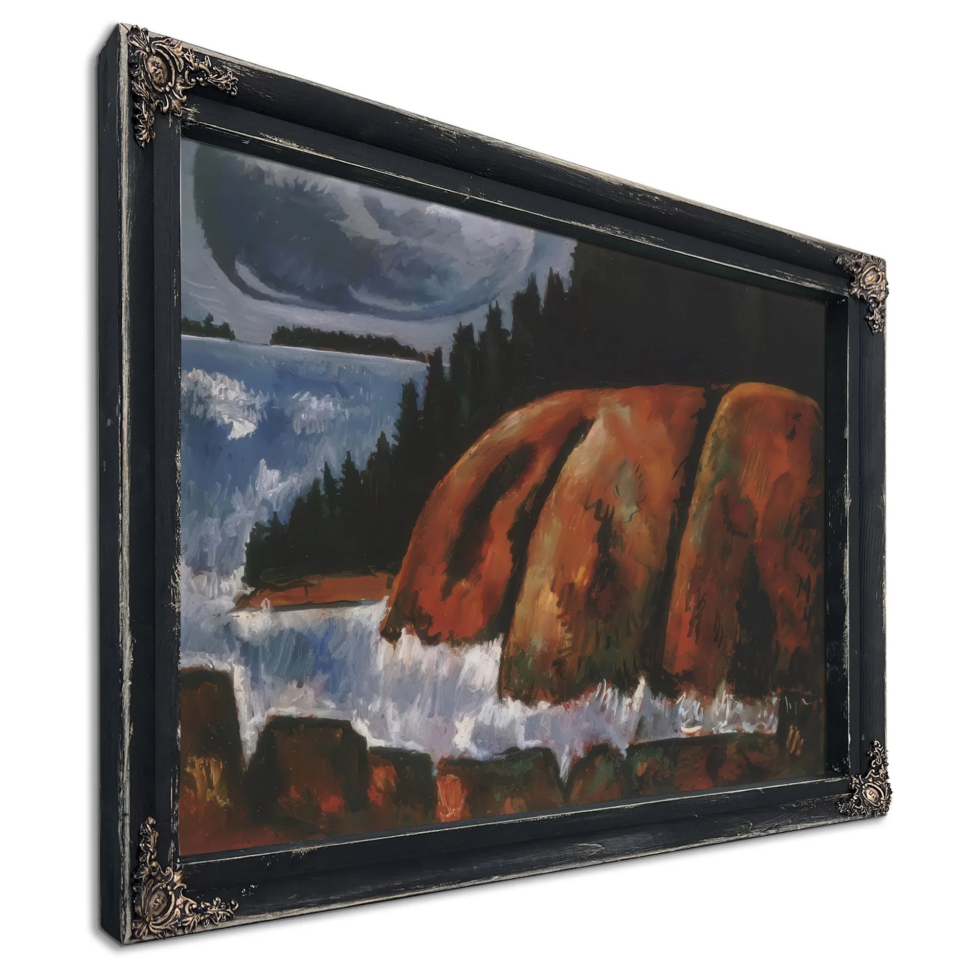 Hurricane Island Vinalhaven Maine By Marsden Hartley Fine Art Print