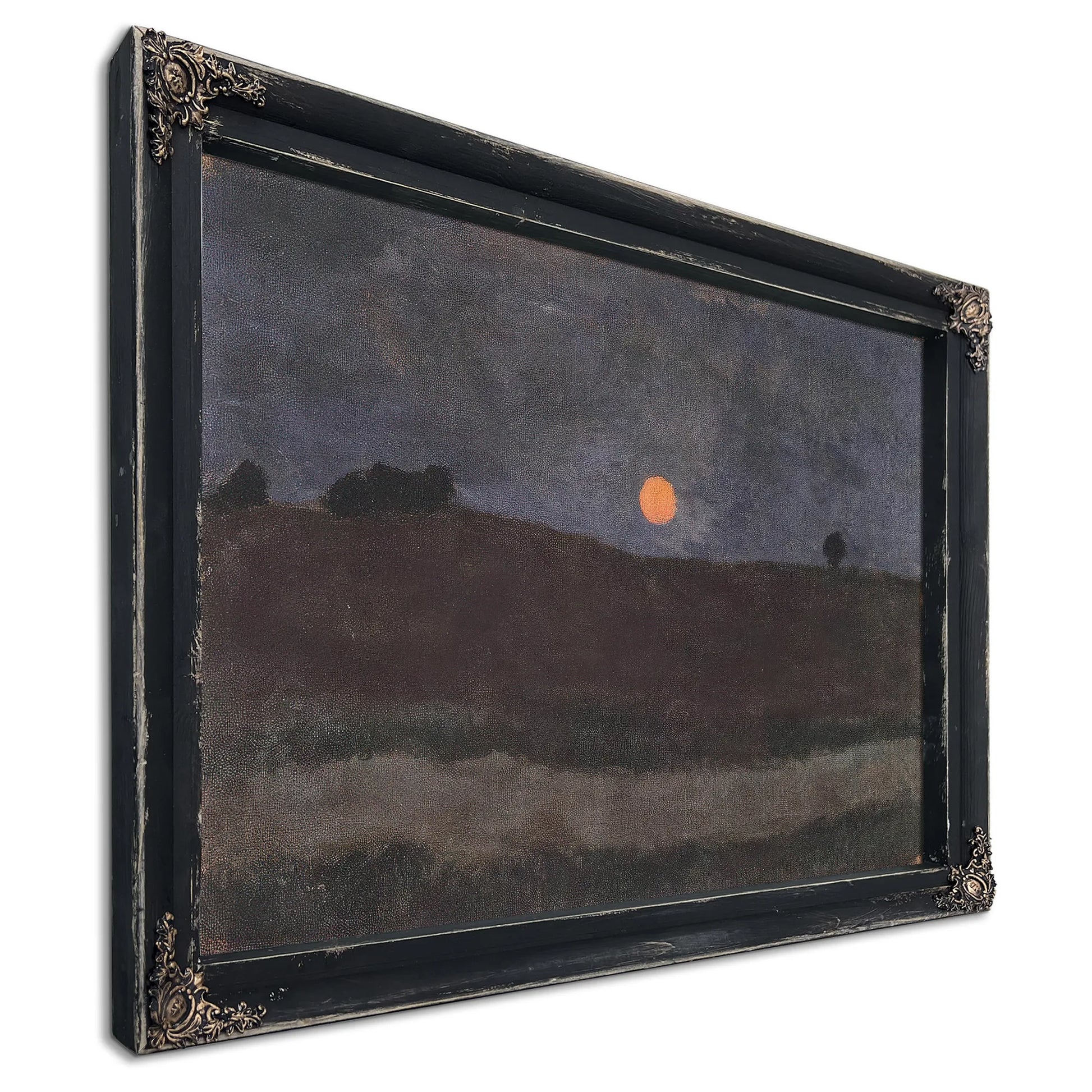 Moonlit Landscape By Paula Modersohn Becker Fine Art Print