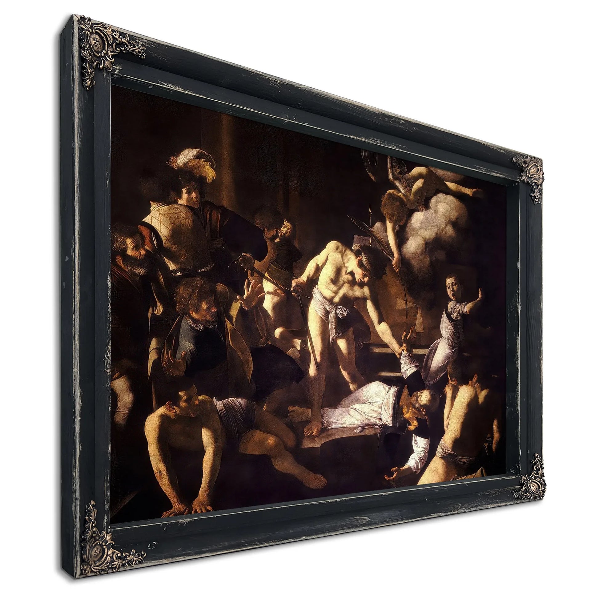 The Martyrdom Of Saint Matthew By Caravaggio Fine Art Print