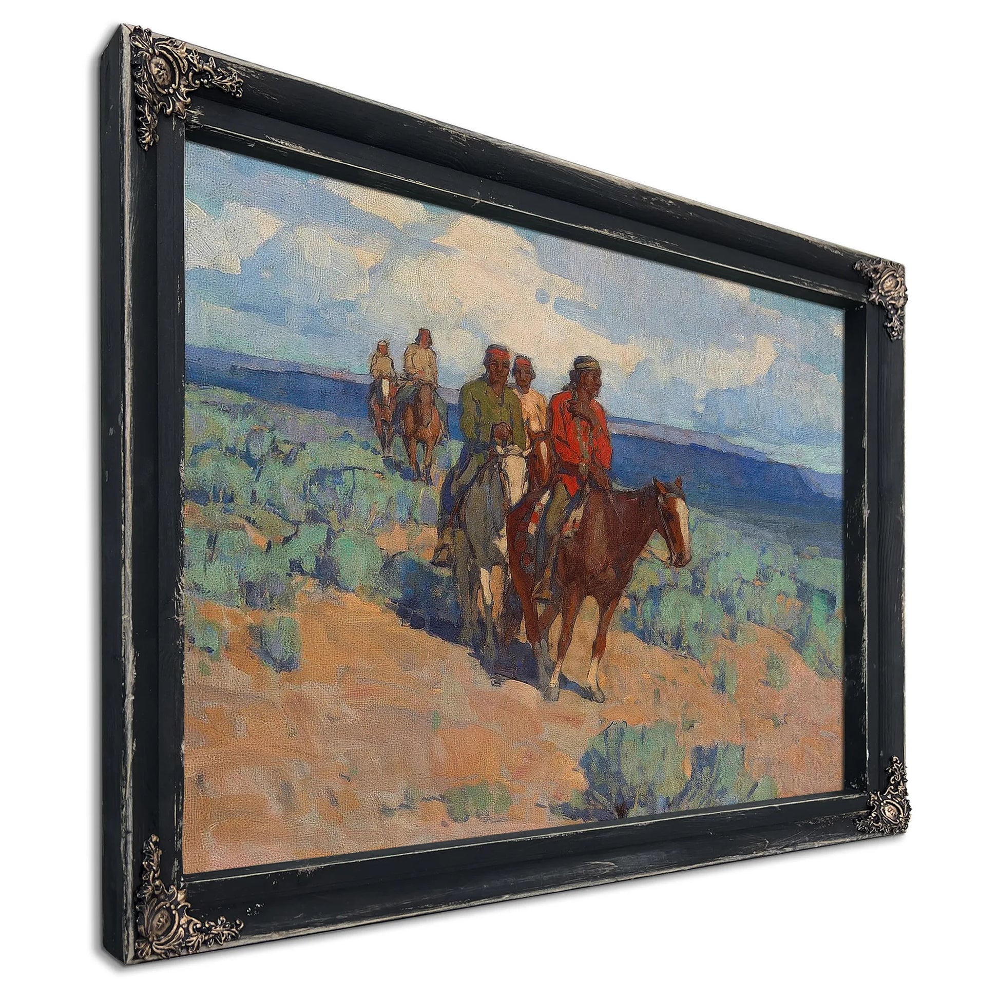 The Navajos By Edgar Payne Fine Art Print