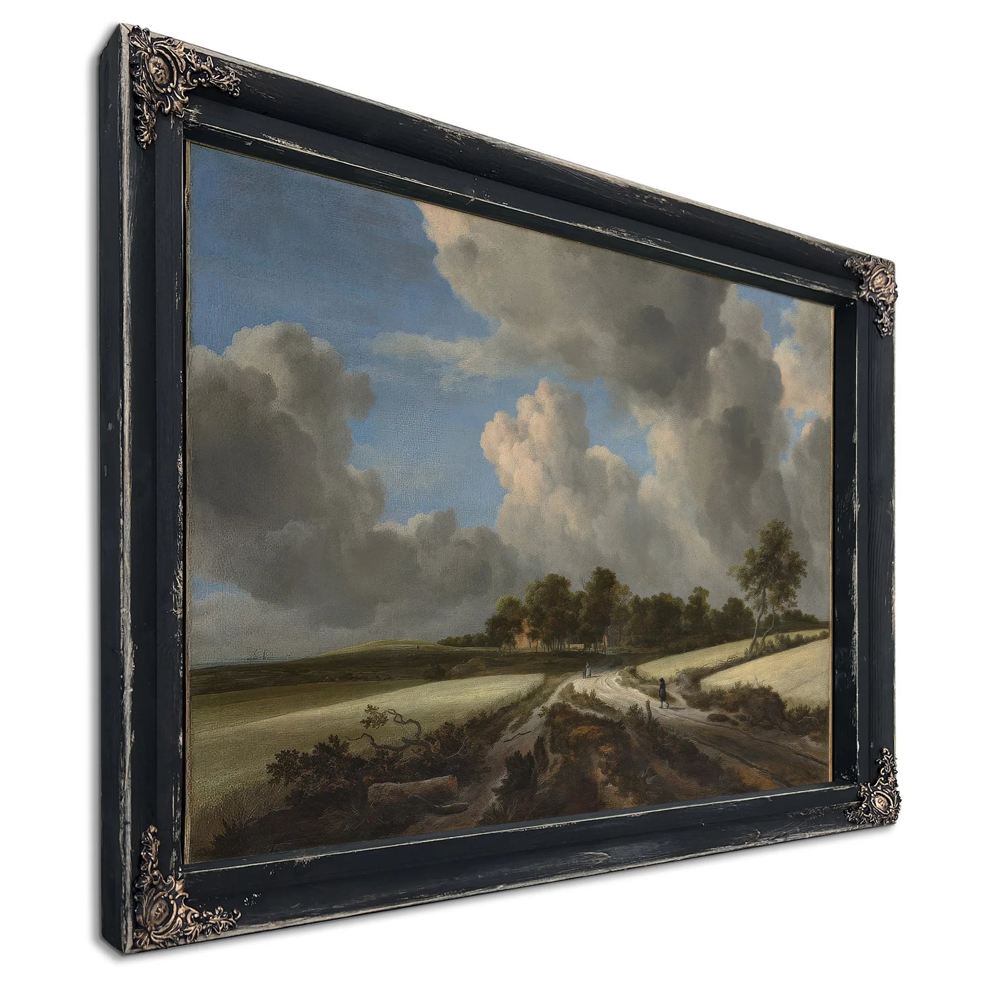 Wheat Fields By Jacob Van Rusdael Fine Art Print