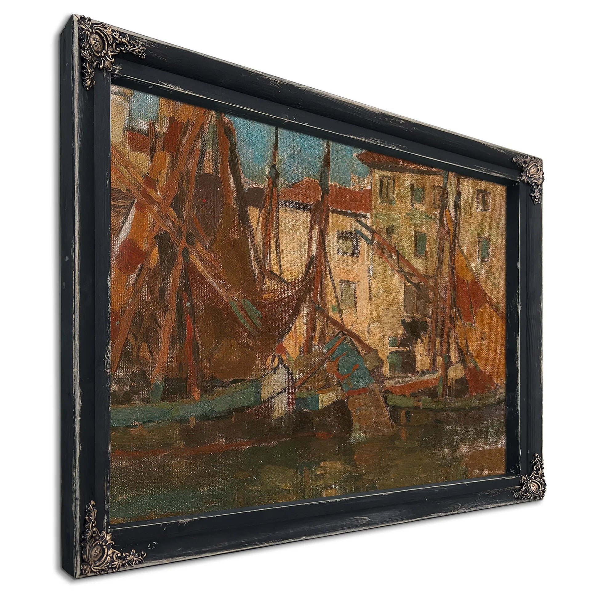 Adriatic Fishing Boats By Edgar Payne Fine Art Print