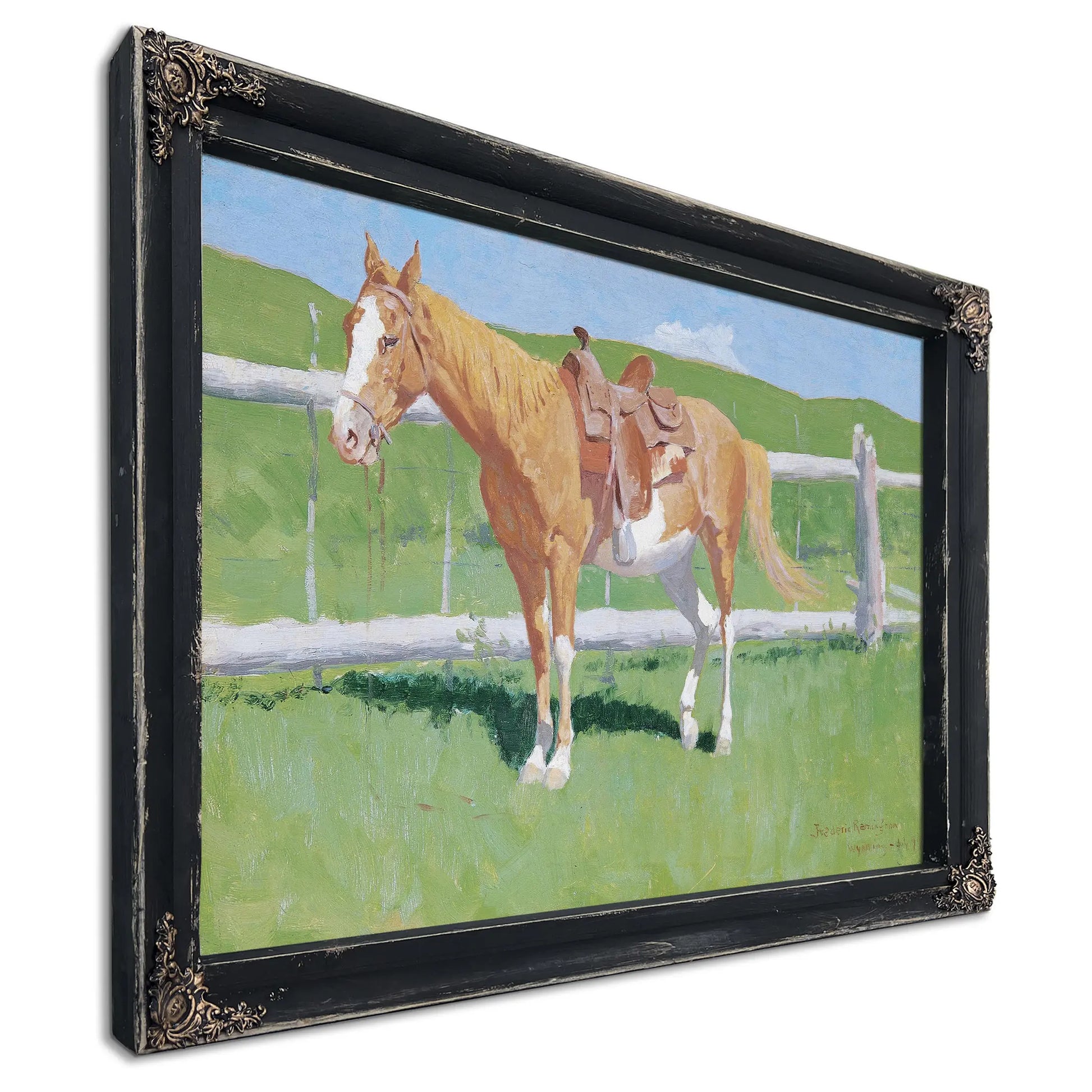 Sorrel Horse Study by Frederic Remington