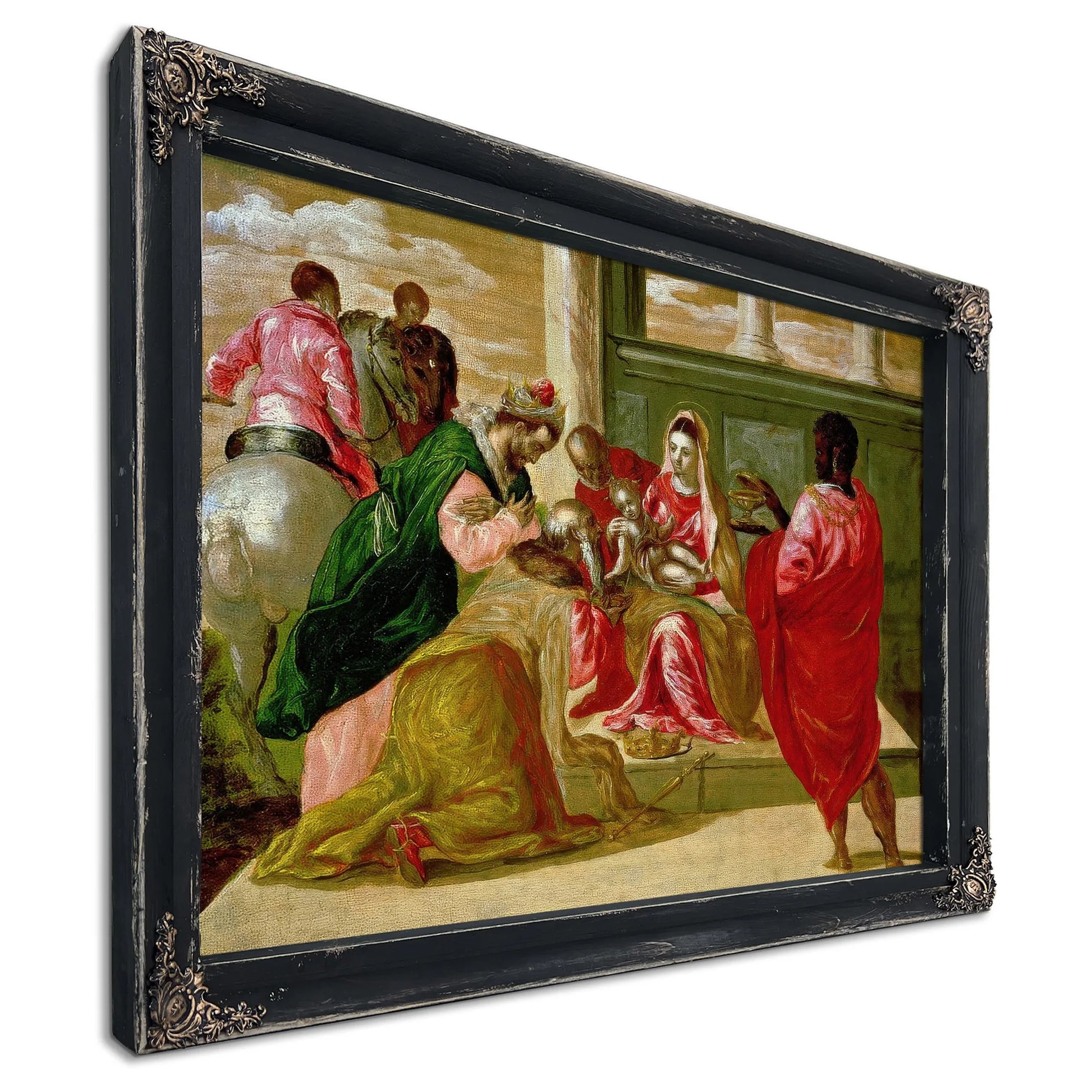 The Adoration Of The Magi By El Greco Fine Art Print