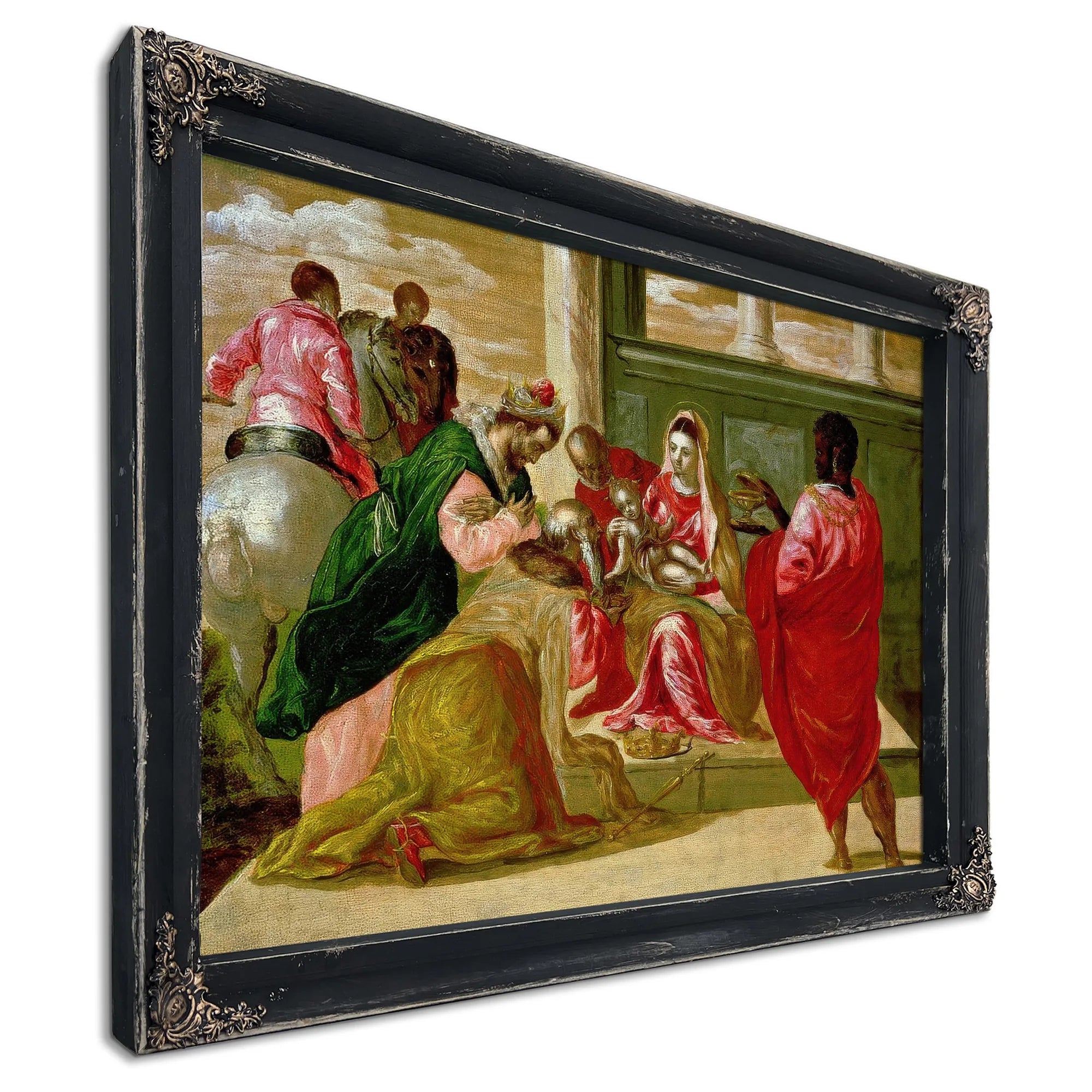 The Adoration Of The Magi By El Greco Fine Art Print