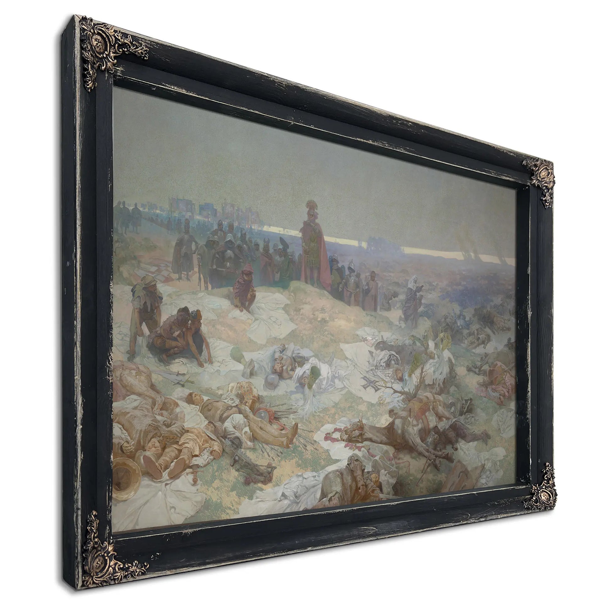 After The Battle Of Grunwald by Alphonse Mucha