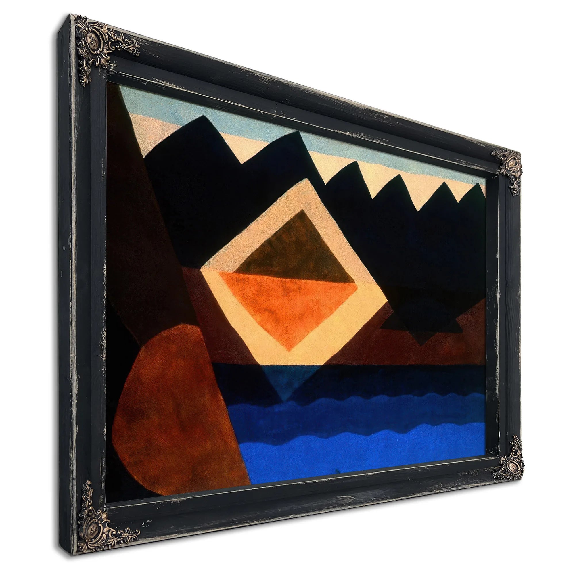 Square On The Pond By Arthur Dove Fine Art Print