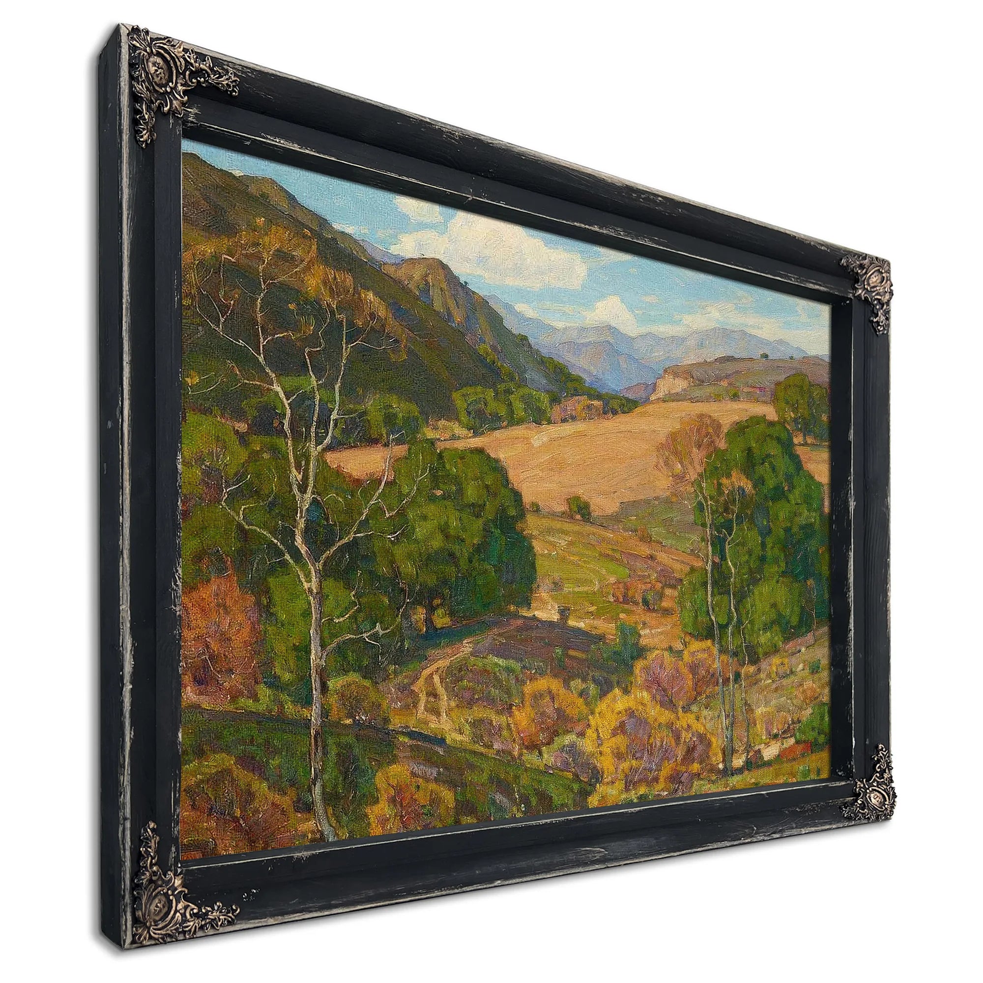 When Fields Lie Fallow By William Wendt Fine Art Print