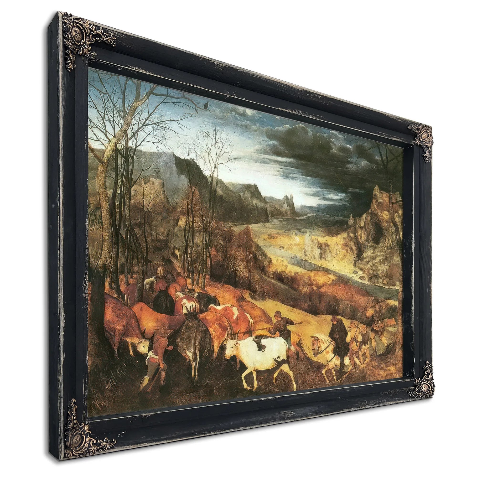 The Return Of The Herd 1565 By Pieter Bruegel Fine Art Print