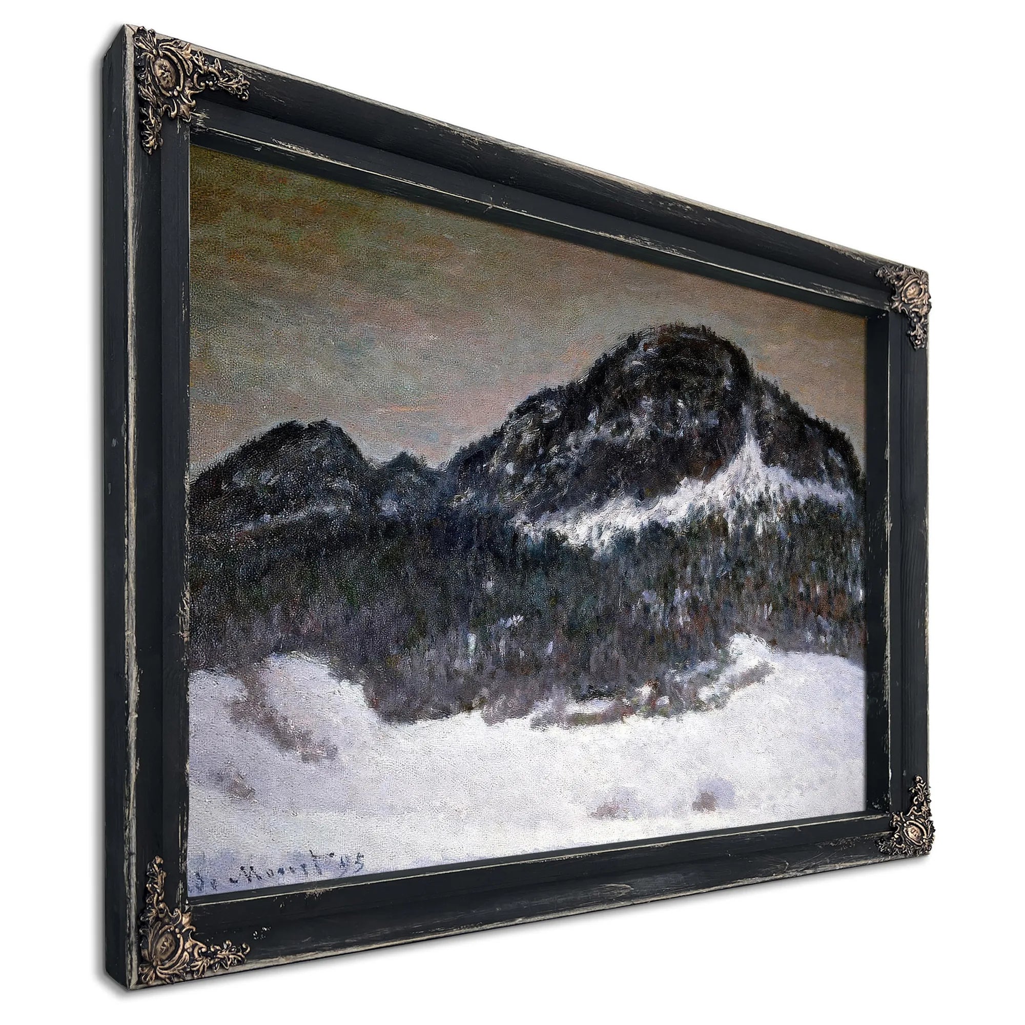 Mount Kolsaas Norway By Claude Monet Fine Art Print