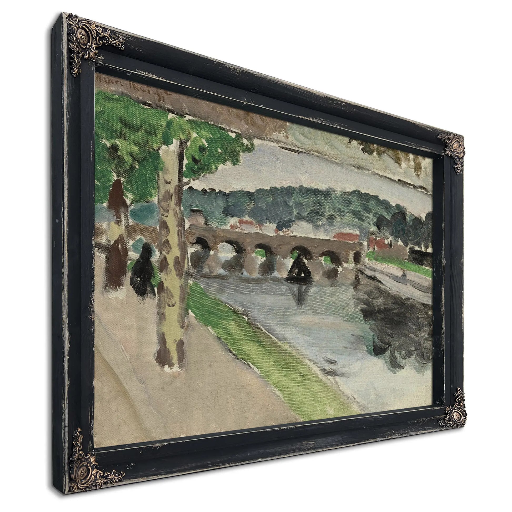 The Seine At Bougival by Henri Matisse