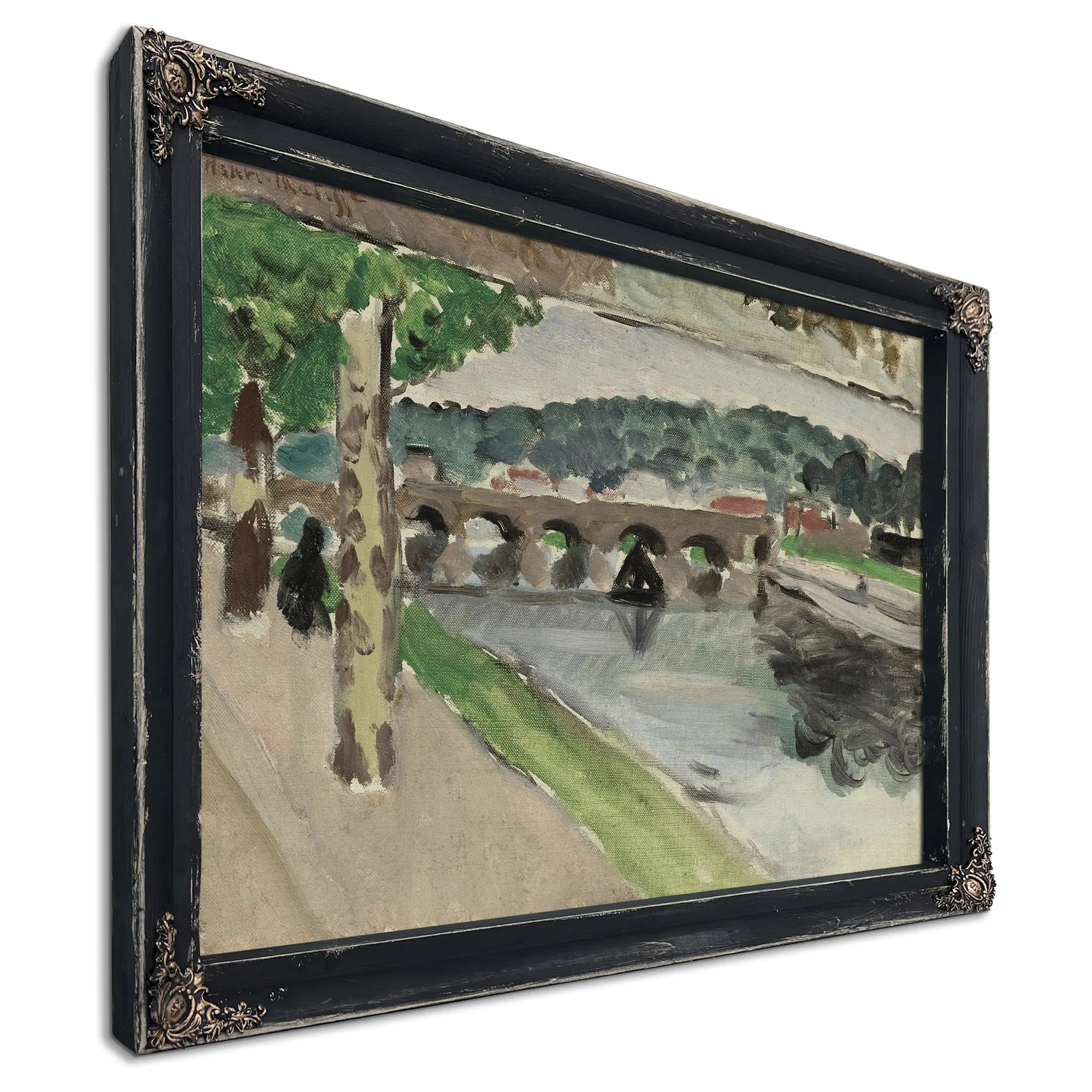 The Seine At Bougival by Henri Matisse