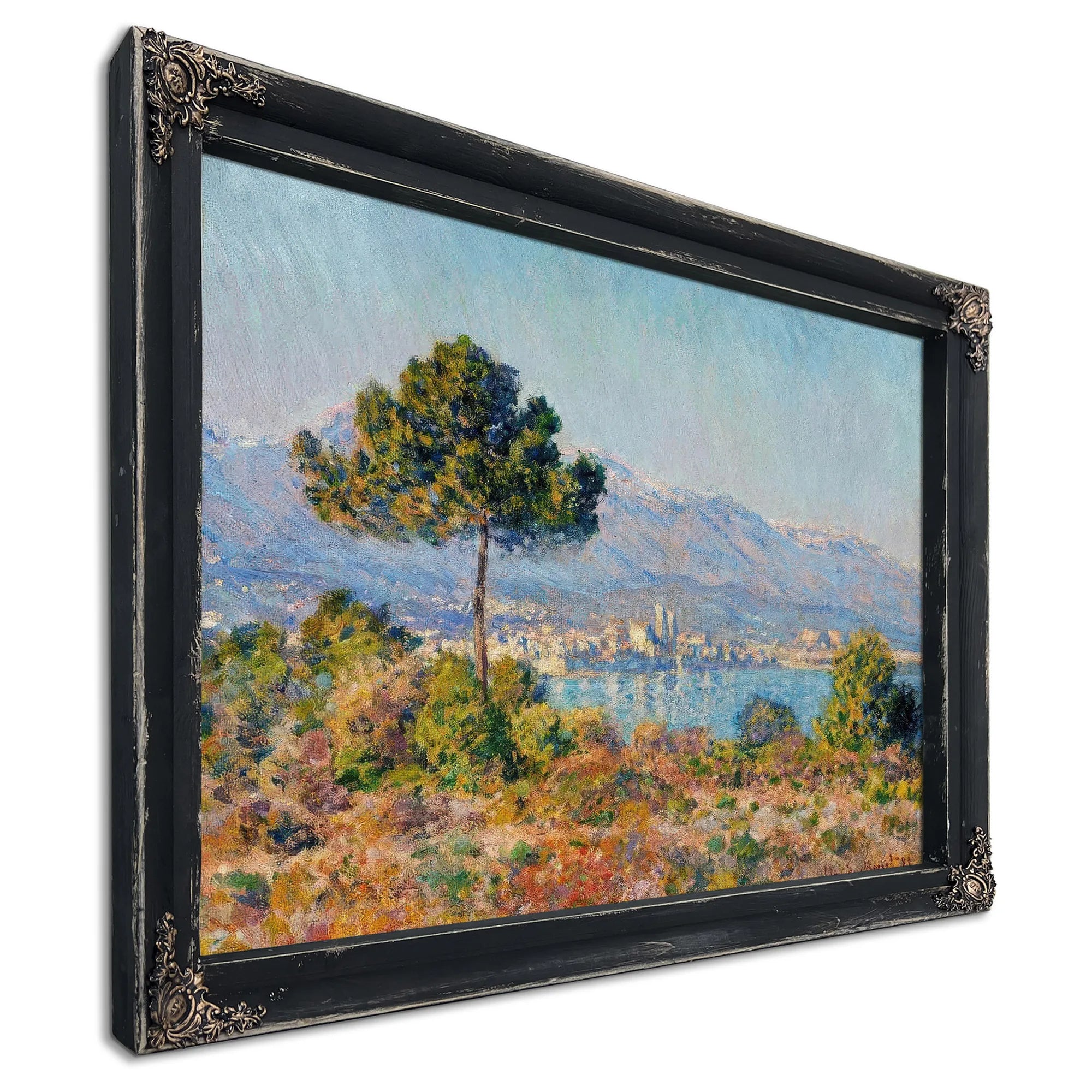 Antibes Seen From The Plateau Notre Dame By Claude Monet Fine Art Print