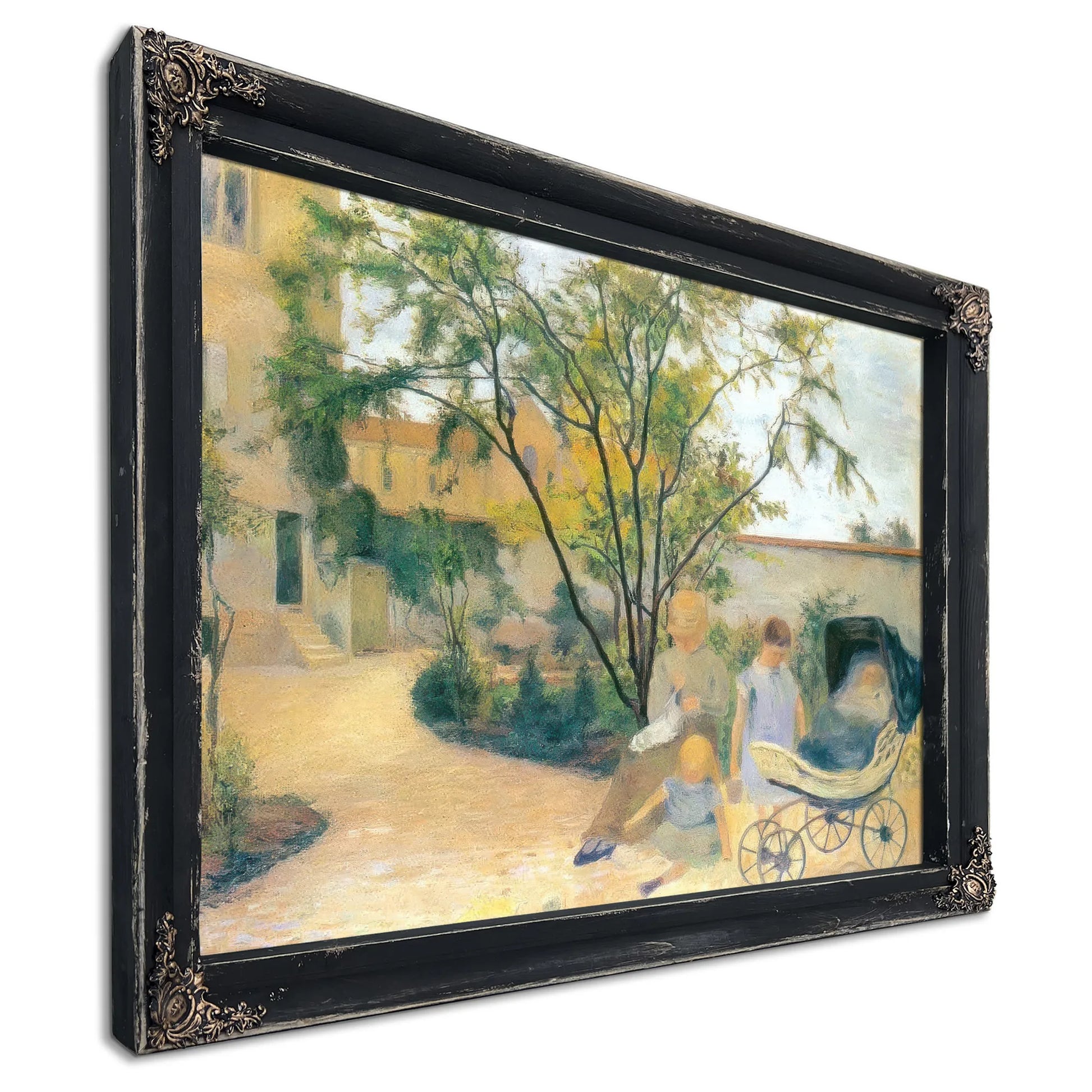 Garden At Vaugirard By Paul Gauguin Fine Art Print