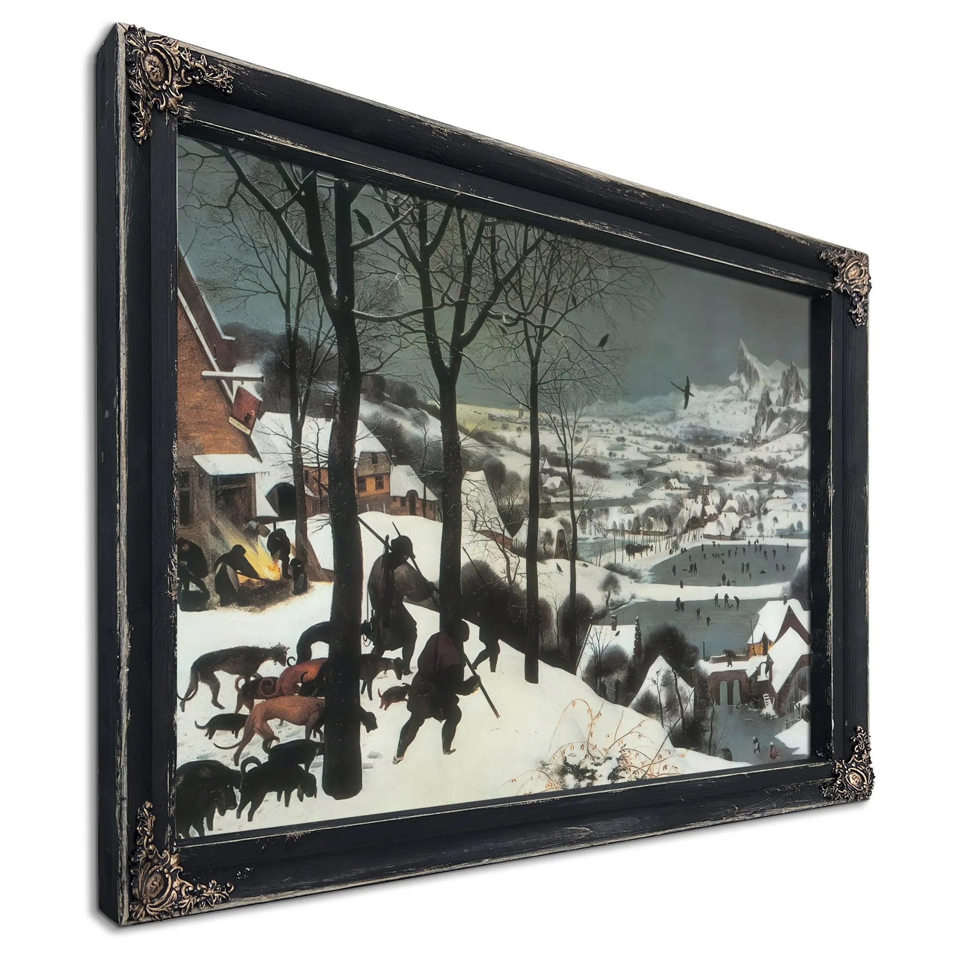 The Hunters In The Snow 1565 By Pieter Bruegel Fine Art Print