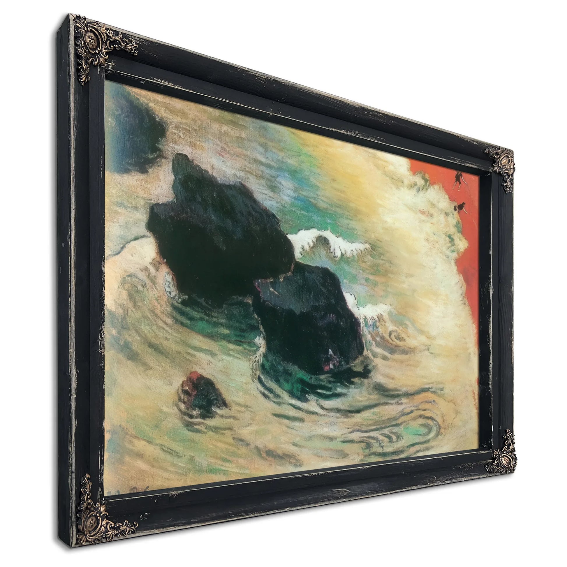 The Wave By Paul Gauguin Fine Art Print