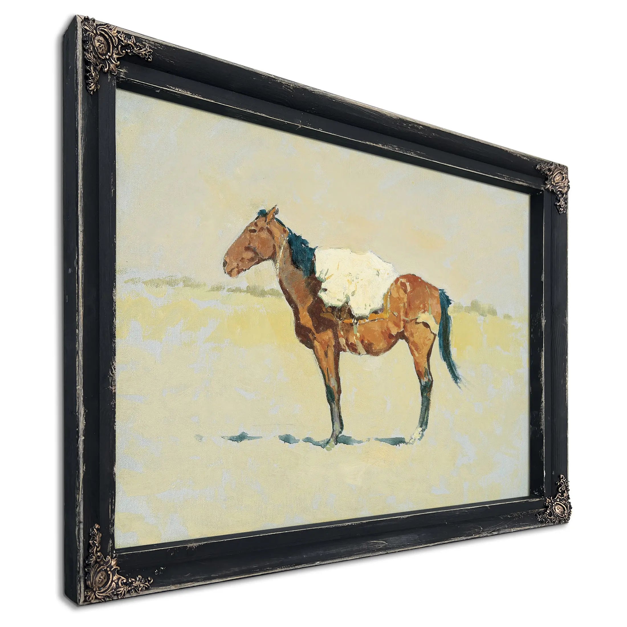 Study For Pack Horse by Frederic Remington