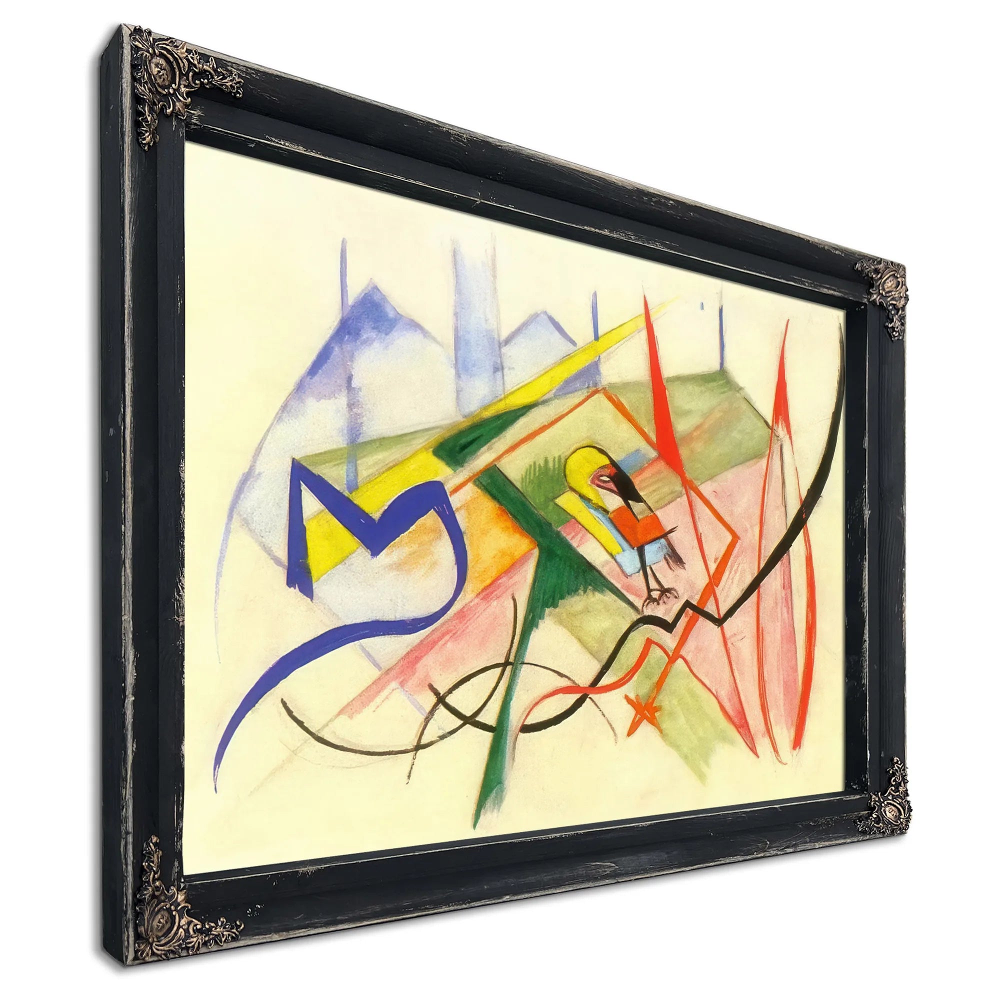 Smal Mythical Creature By Franz Marc Fine Art Print