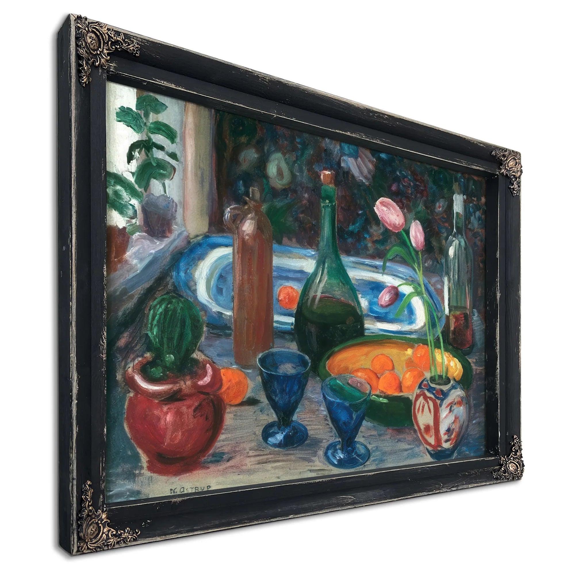 Sketch For Still Life By Nicolai Astrup Fine Art Print