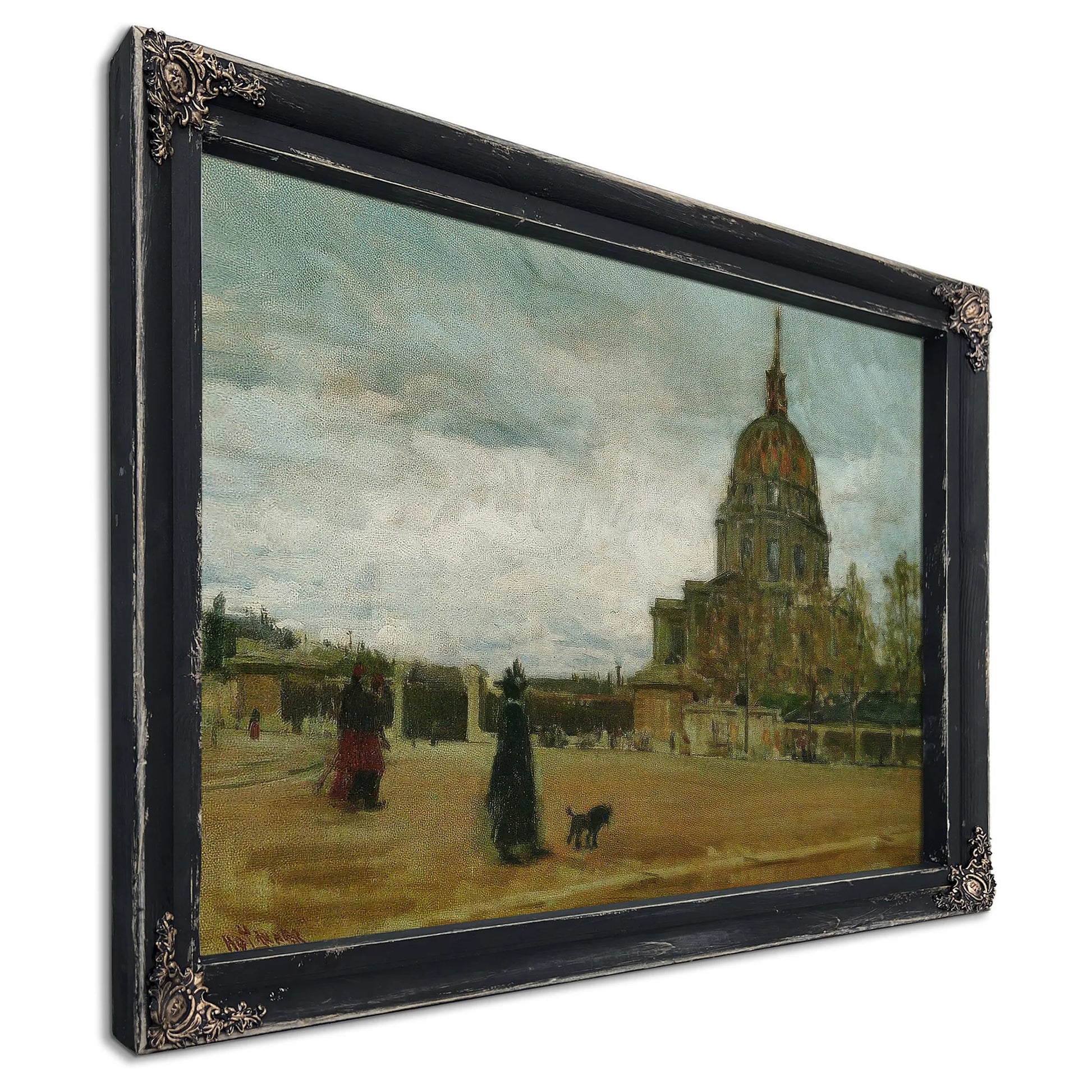 Les Invalides Paris 1896 By Henry Ossawa Tanner Fine Art Print