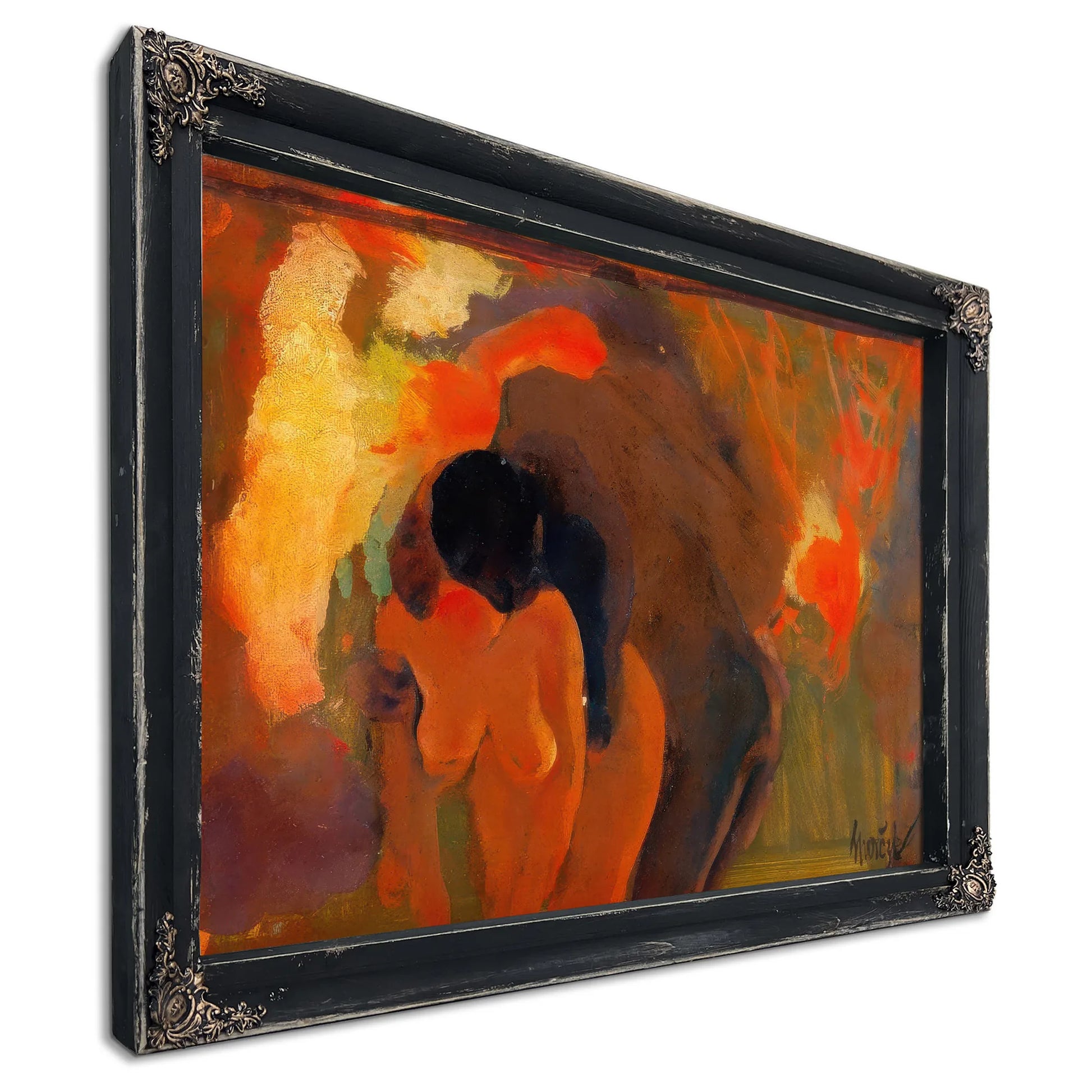 To Hell With Darwin By Maynard Dixon Fine Art Print