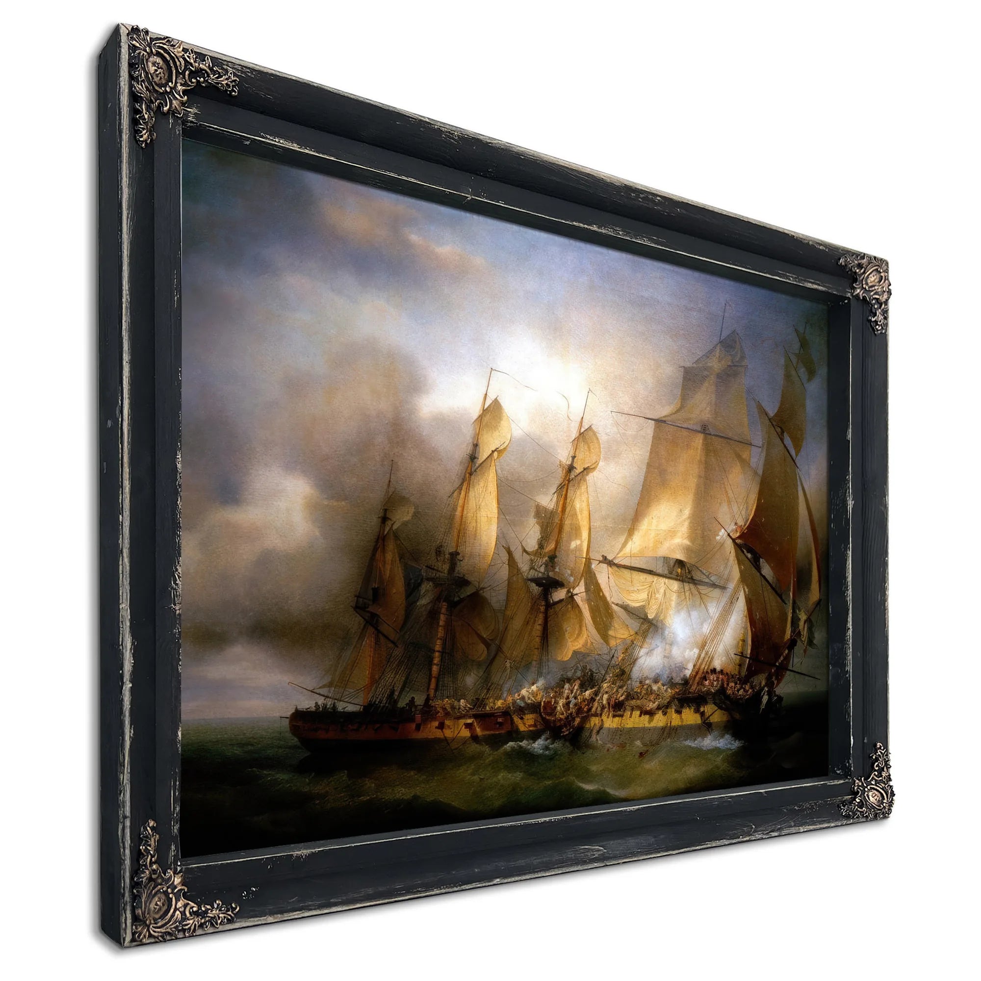 Bayonnaise Vs Embuscade By Louis Philippe Crepin Fine Art Print