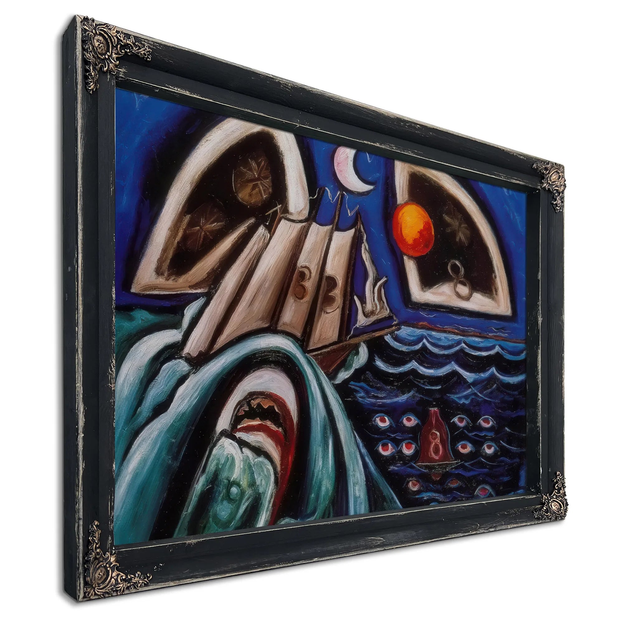 Eight Bells Folly Memorial For Hart Crane By Marsden Hartley Fine Art Print