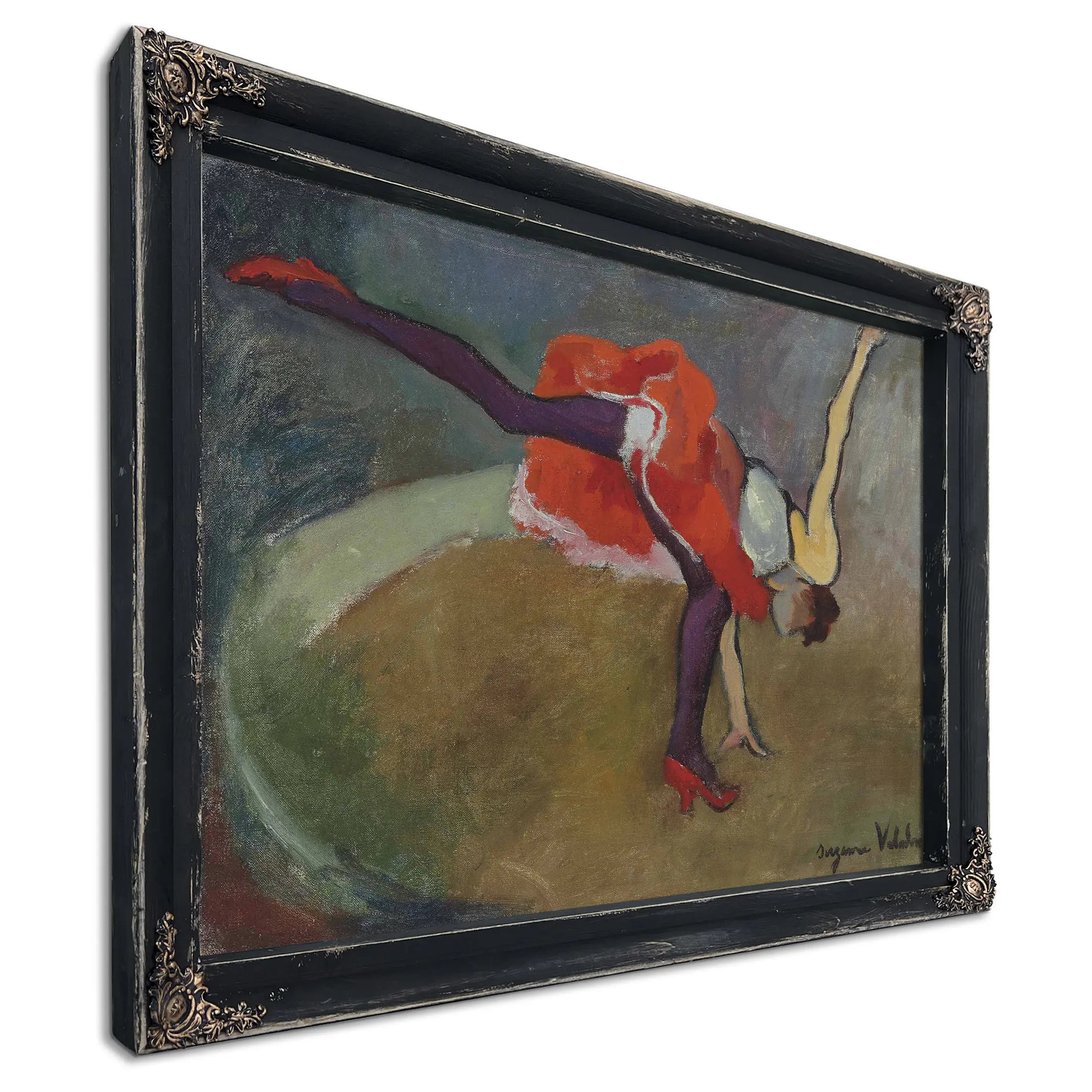 L Acrobate Ou La Roue by Suzanne Valadon