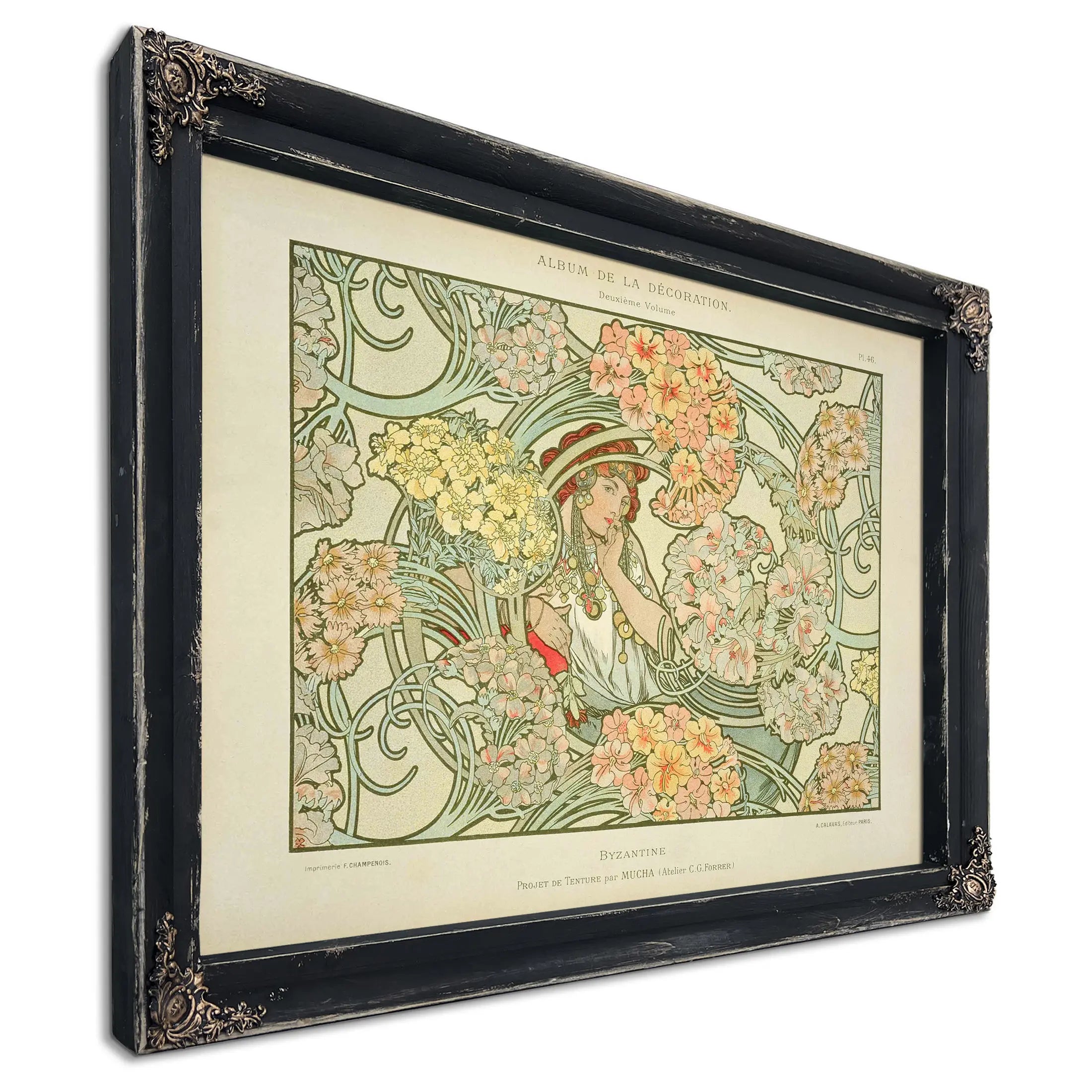 Byzantine by Alphonse Mucha