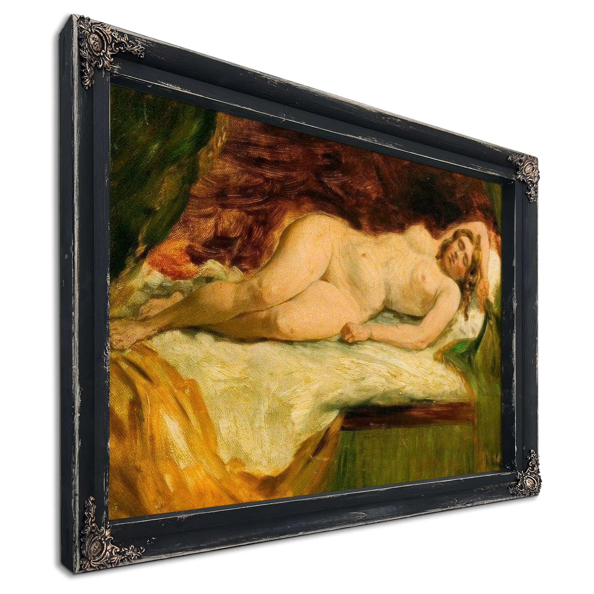 Study Of A Nude Female Sleeping By William Etty Fine Art Print