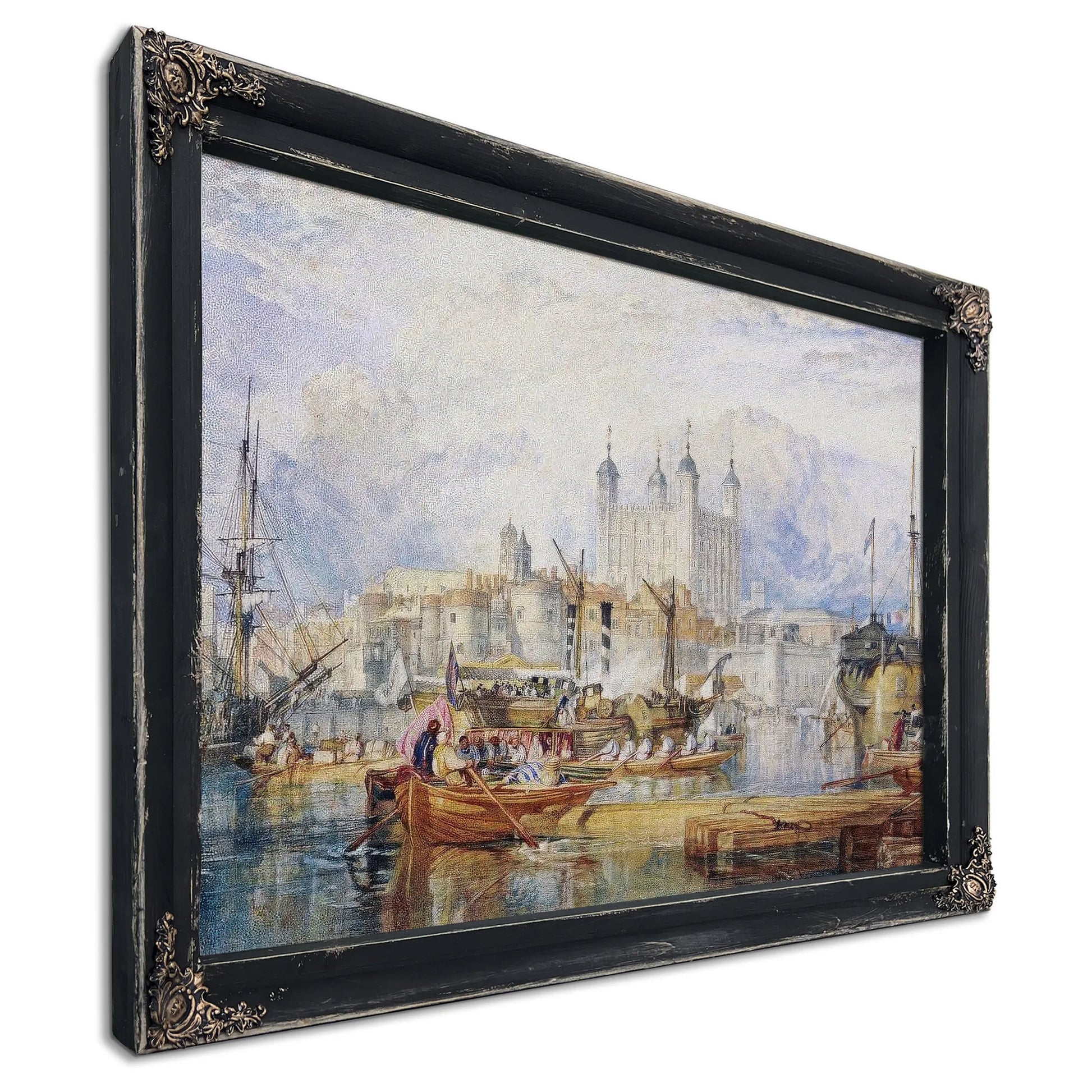 The Tower Of London By Joseph Mallord William Turner Fine Art Print