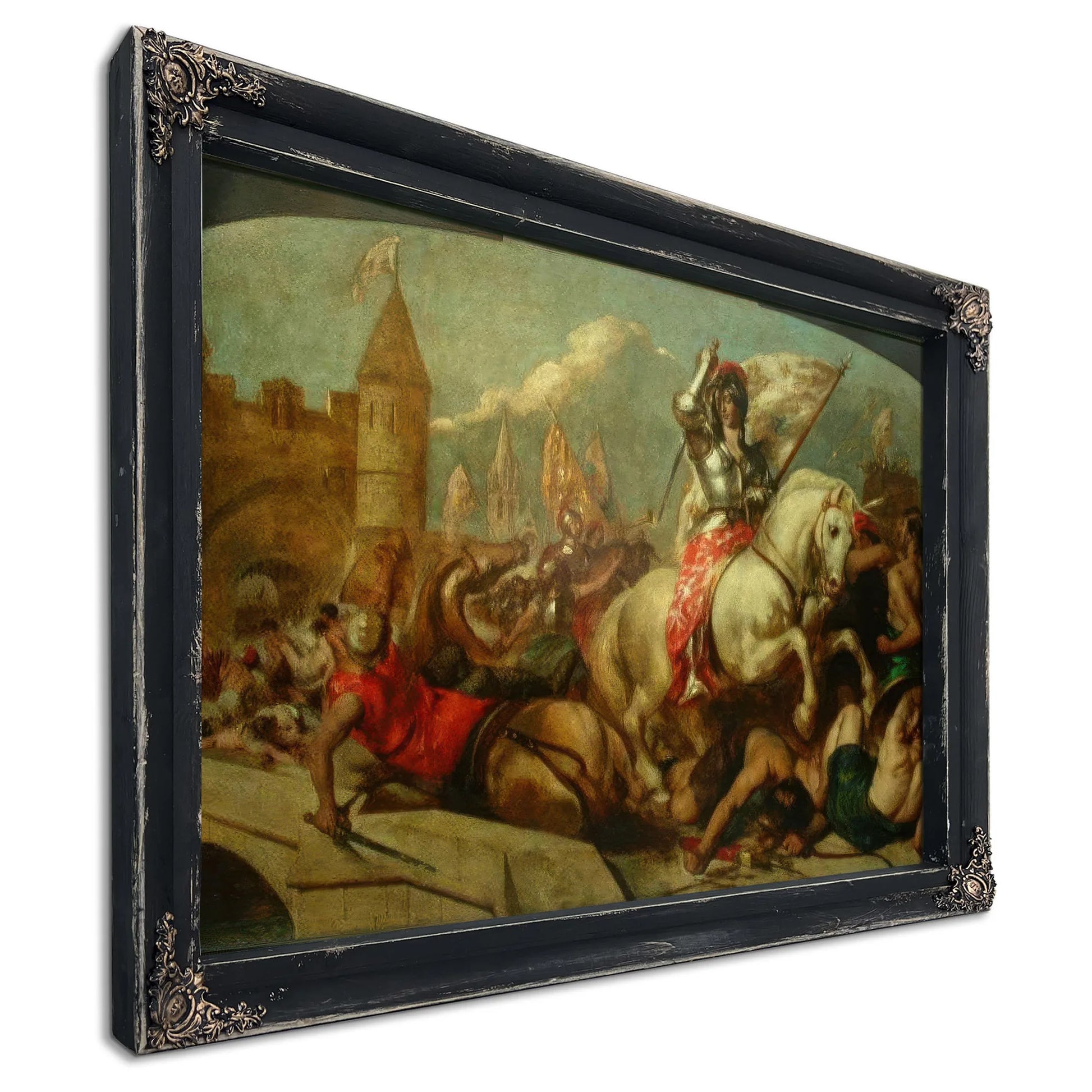 Jeanne D'arc Leaving Orleans By William Etty Fine Art Print