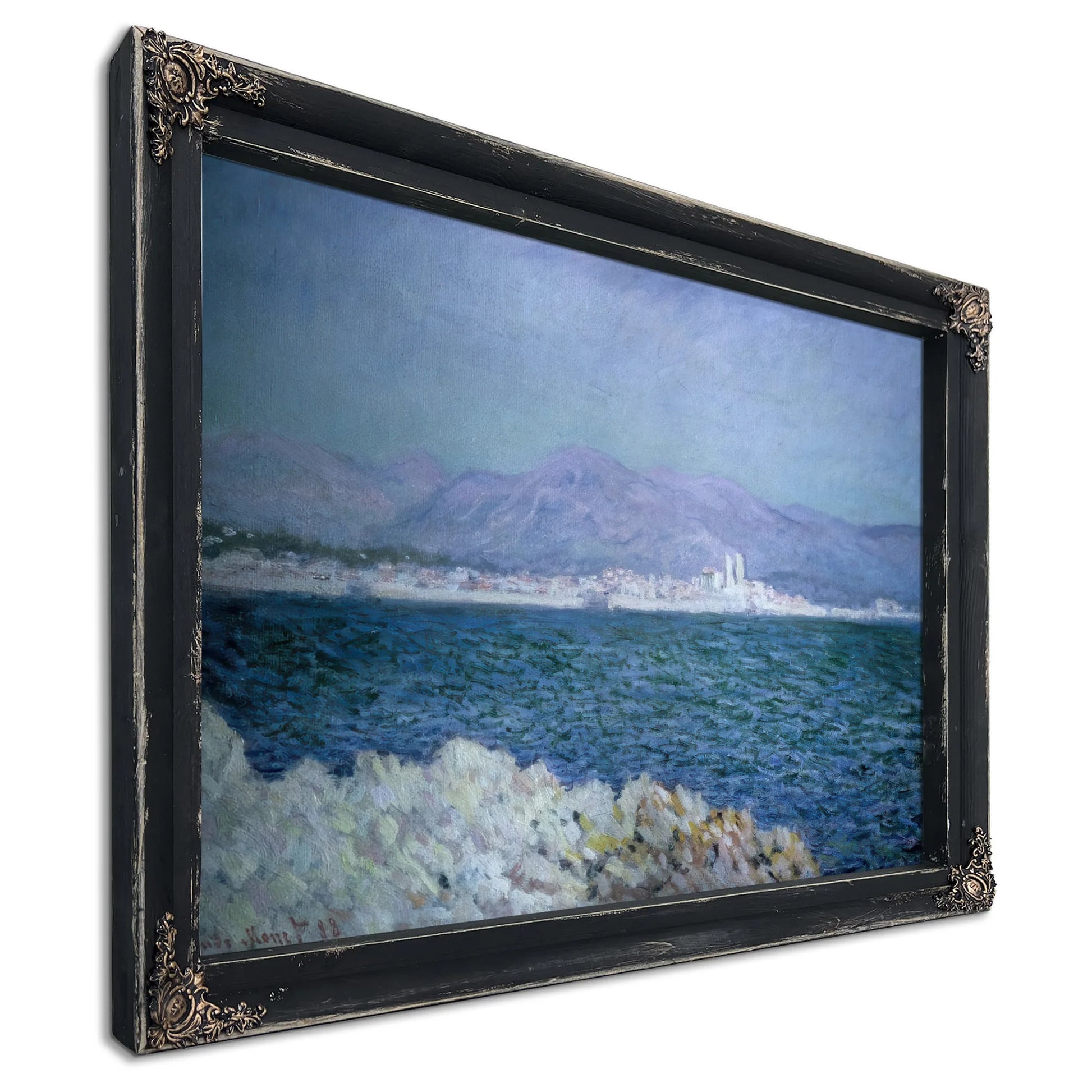 Gulf Of Antibes By Claude Monet Fine Art Print