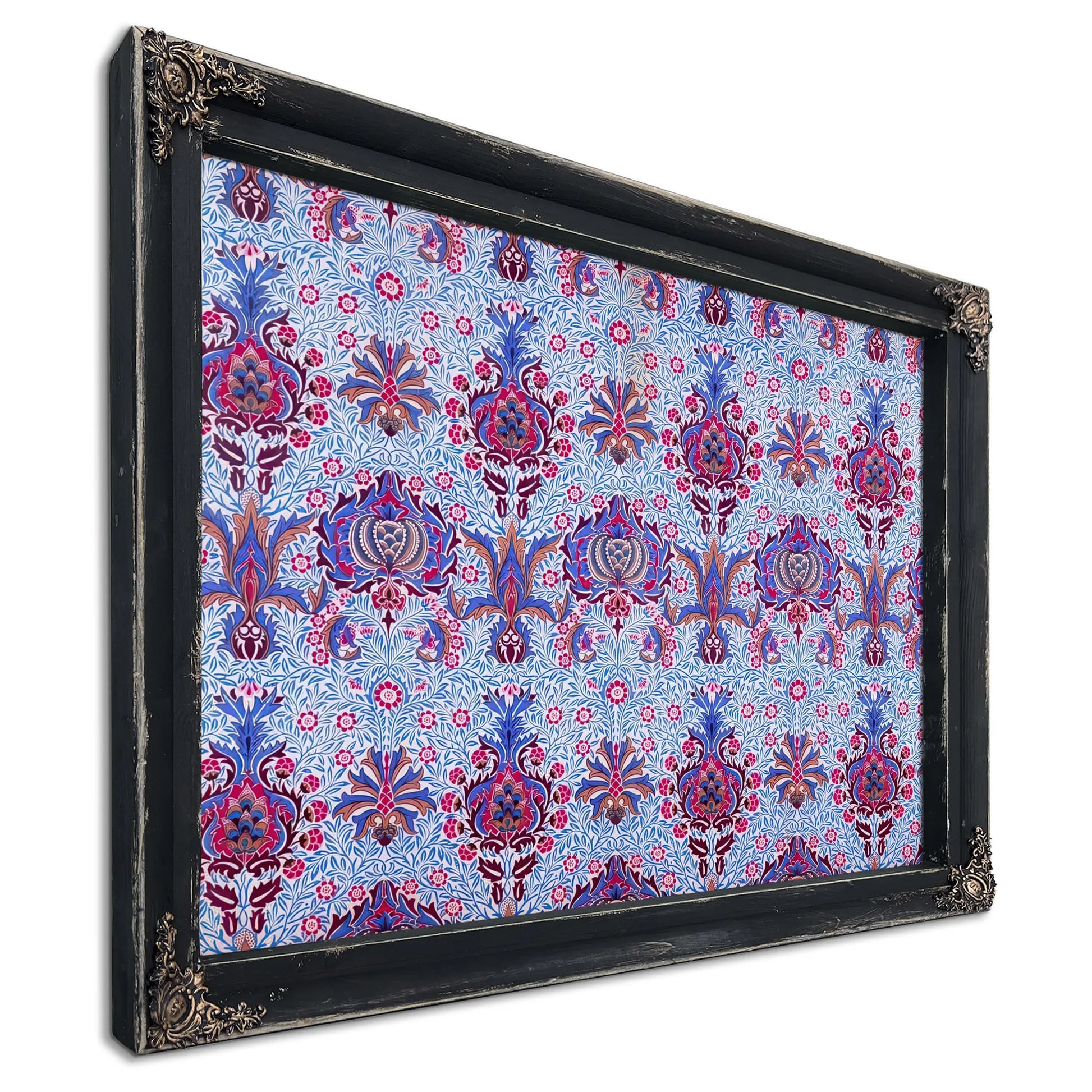 Floral Patterned Wallpaper By William Morris Fine Art Print