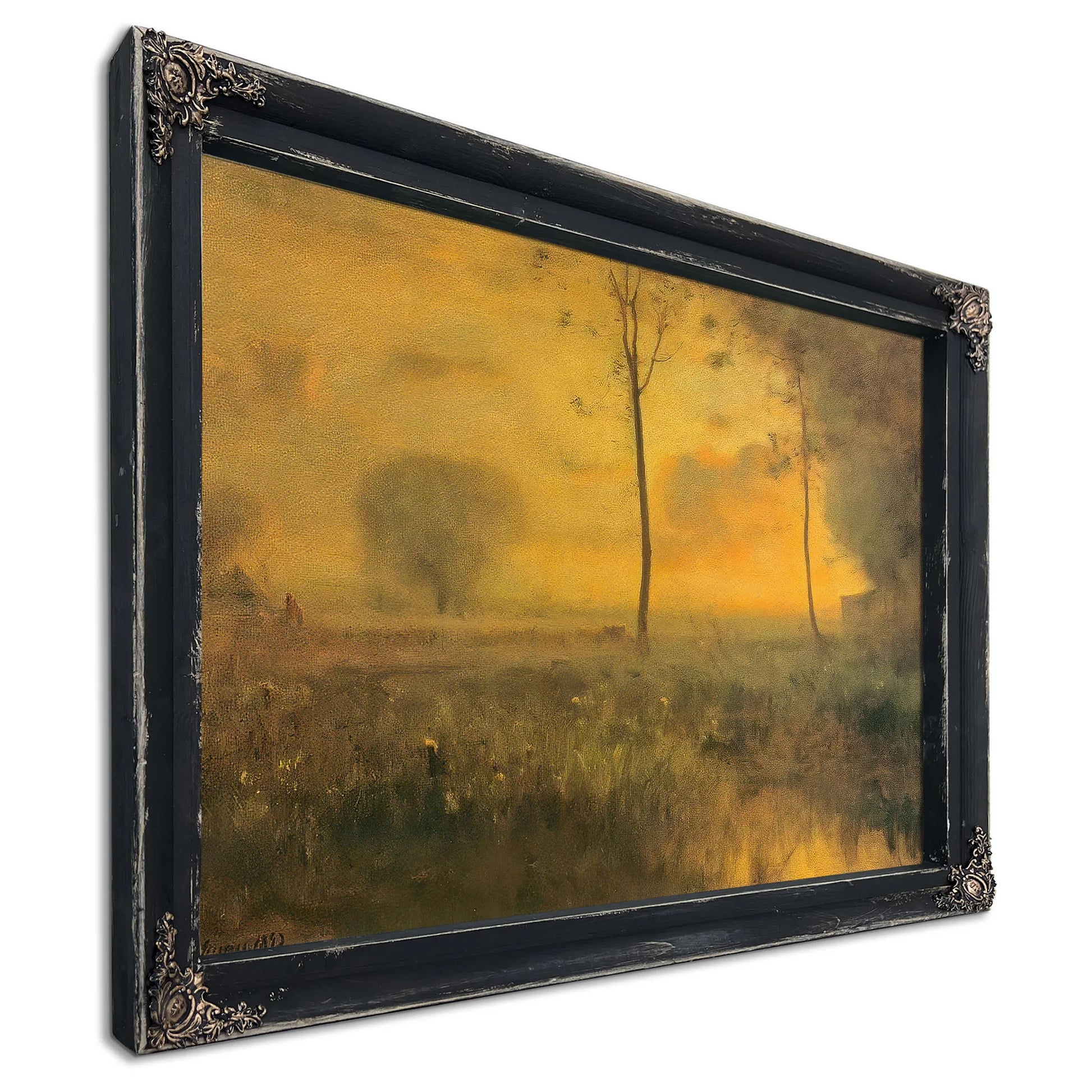 Sunset At Montclair By George Inness Fine Art Print