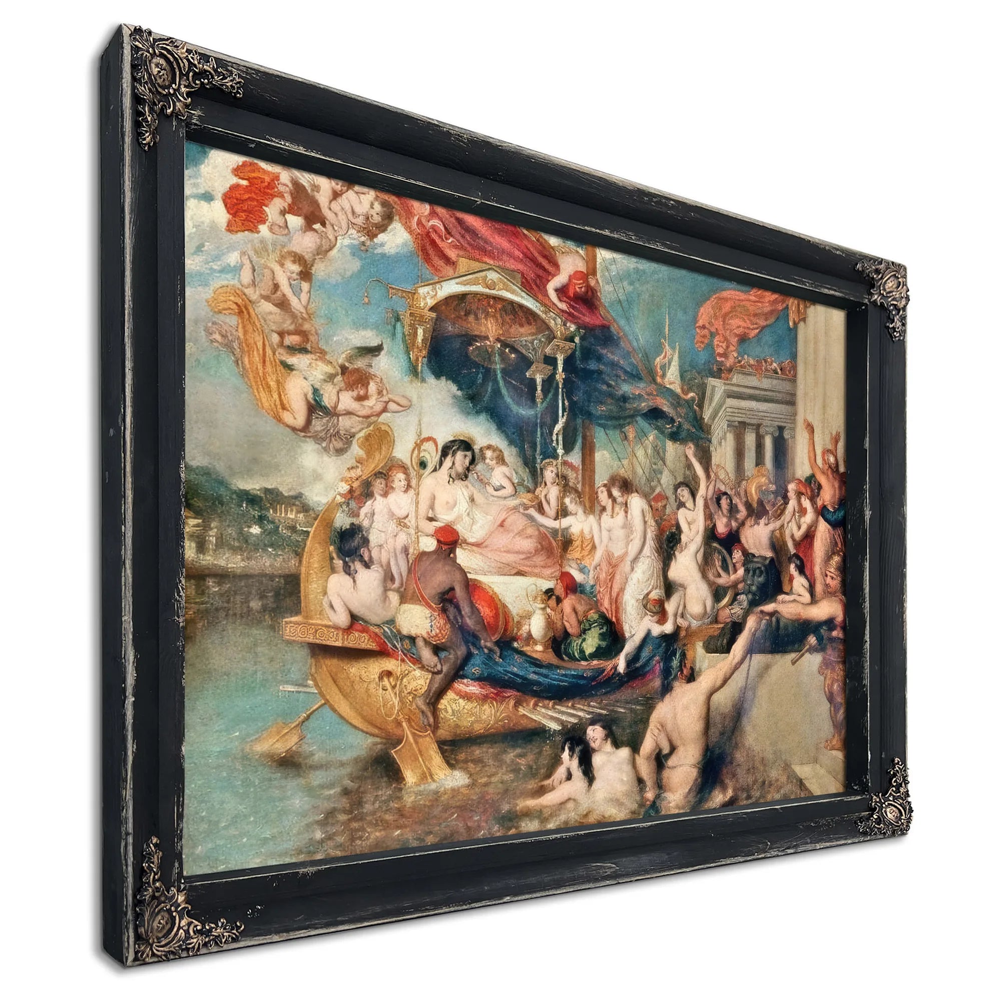 Cleopatra's Arrival In Cilicia By William Etty Fine Art Print