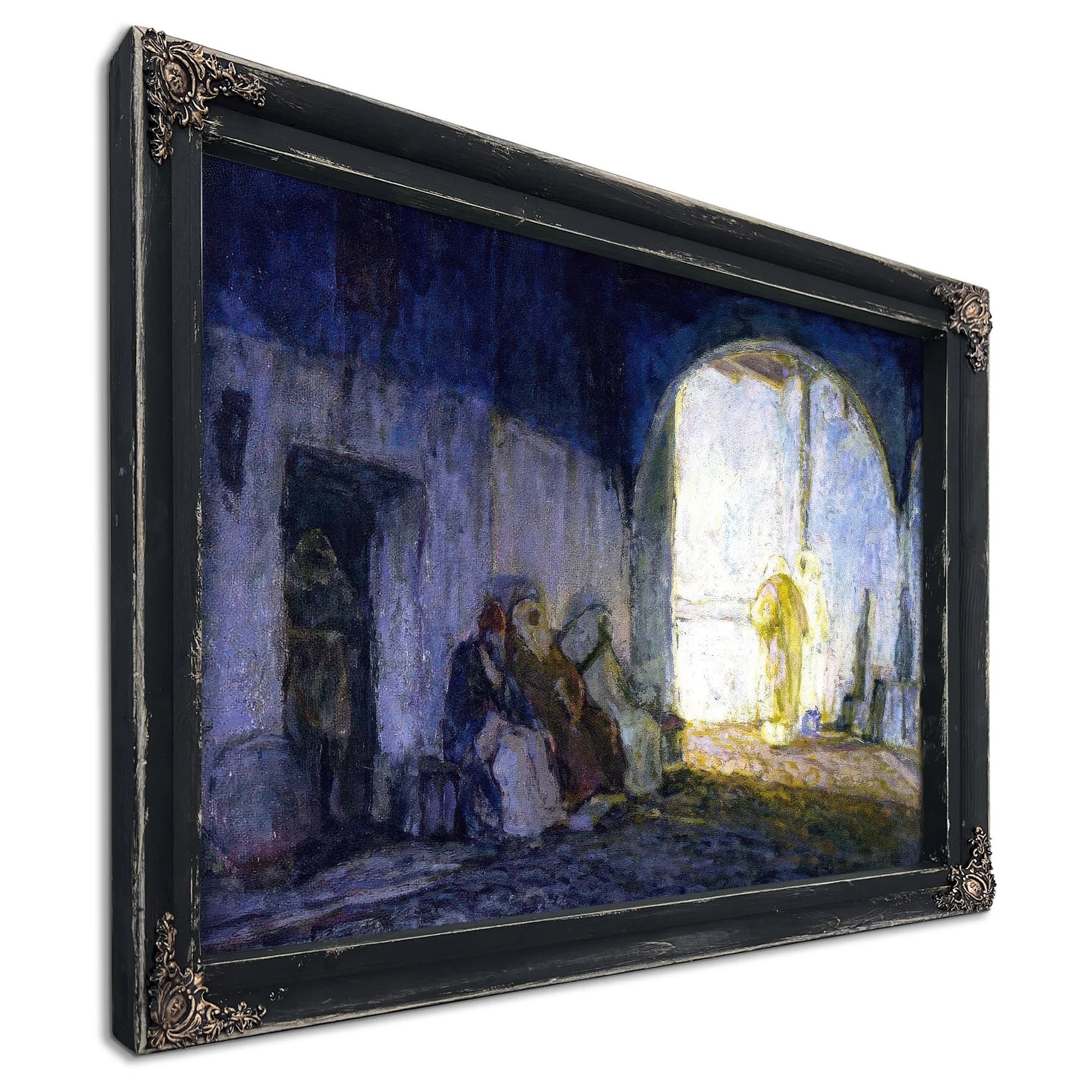 Street Scene, Tangiers By Henry Ossawa Tanner Fine Art Print