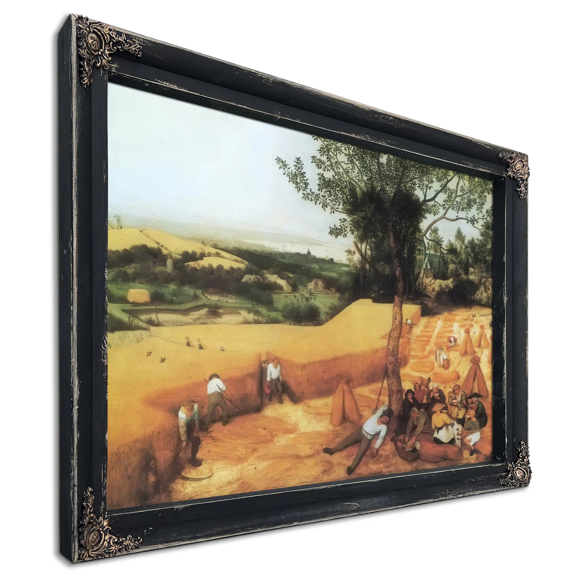 The Corn Harvest 1565 By Pieter Bruegel Fine Art Print