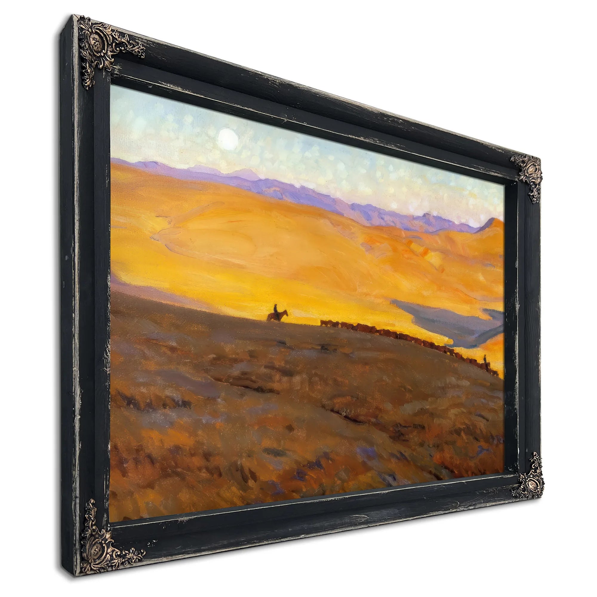 Cattle Country By Maynard Dixon Fine Art Print